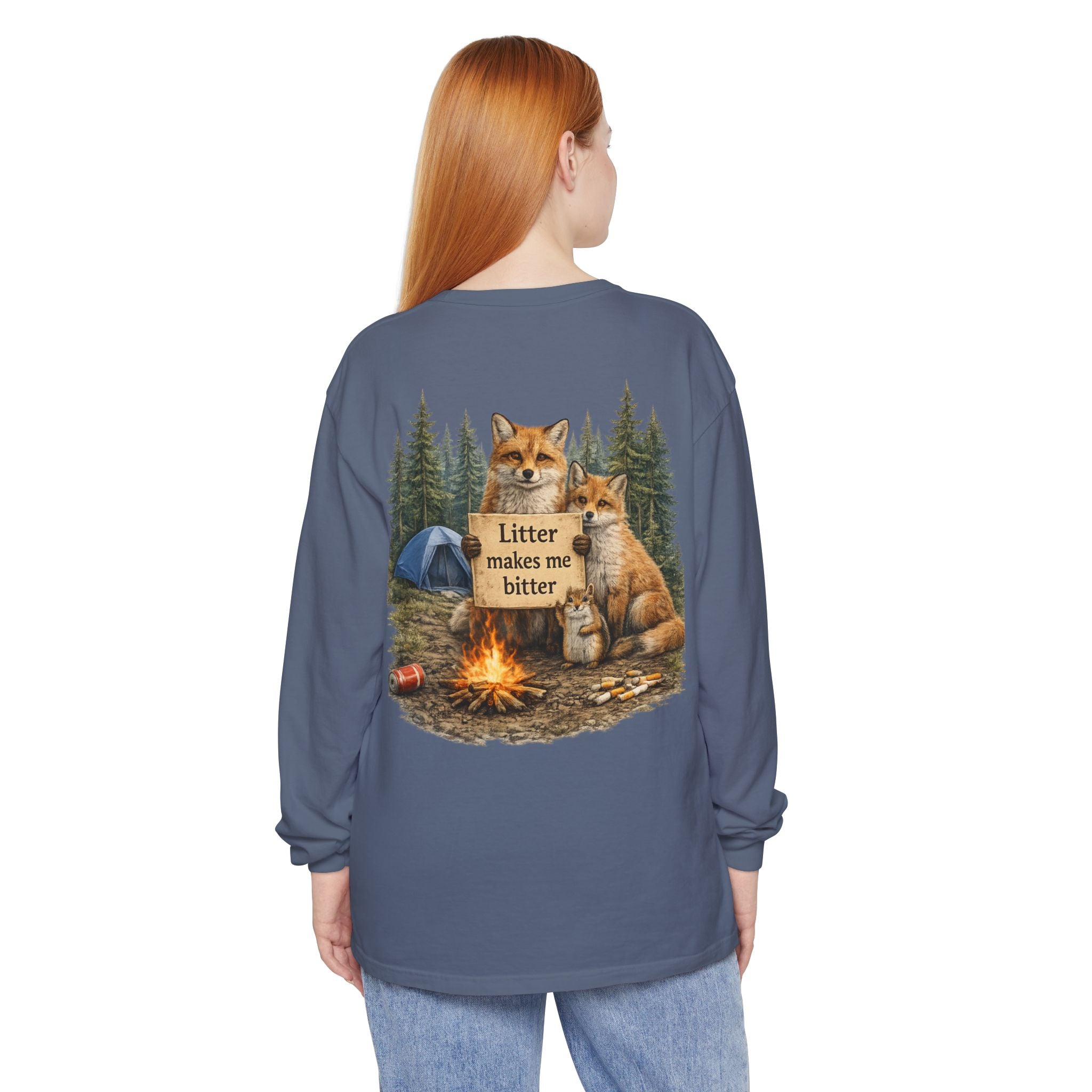 Litter Makes Me Bitter Long Sleeve