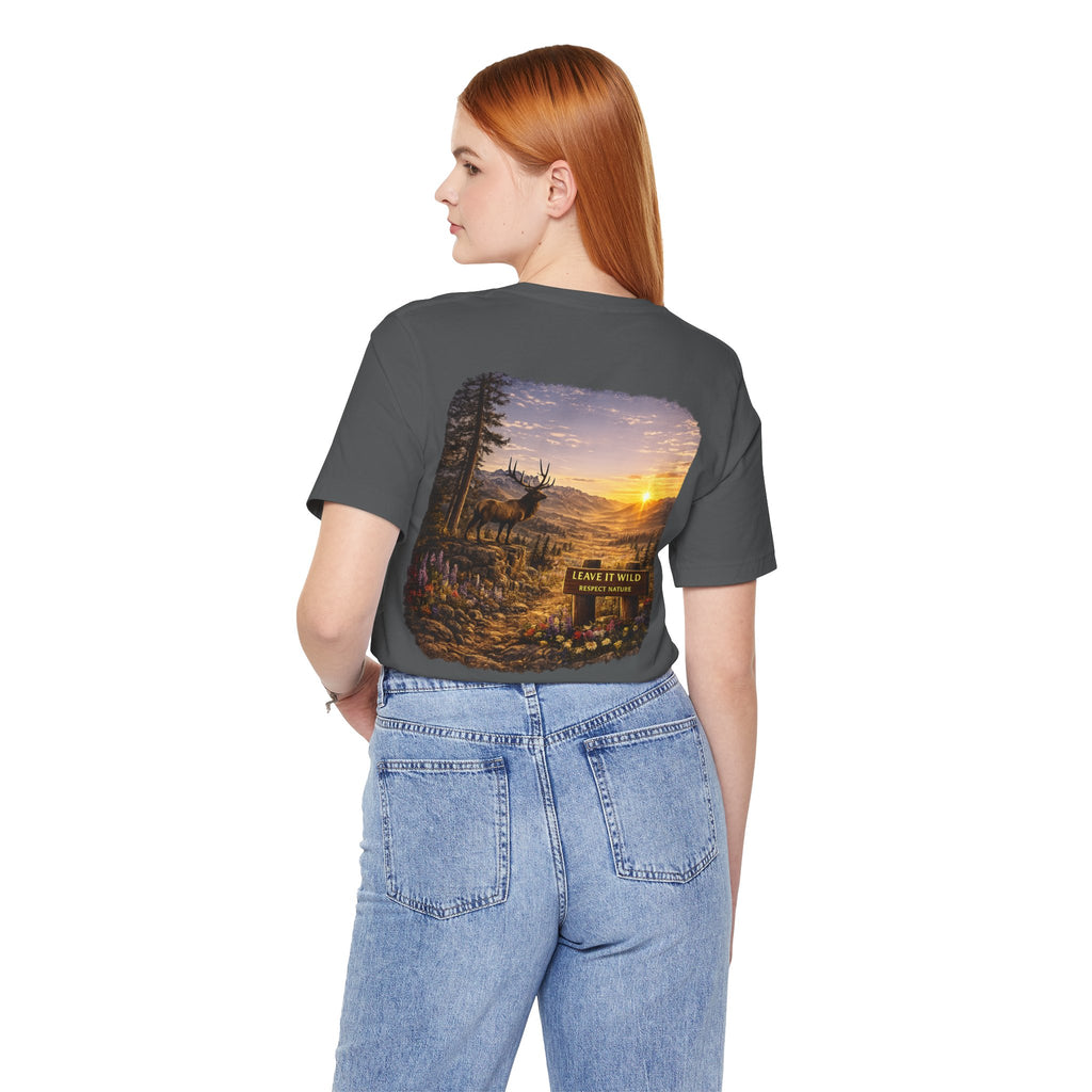 Leave It Wild Elk Sunrise Tee