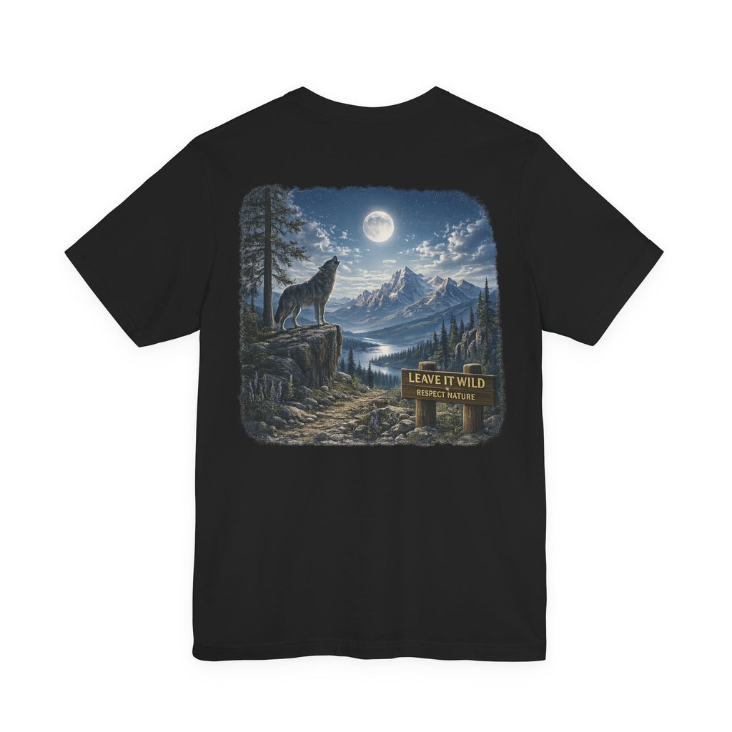 Leave It Wild Moonlit Wolf Tee