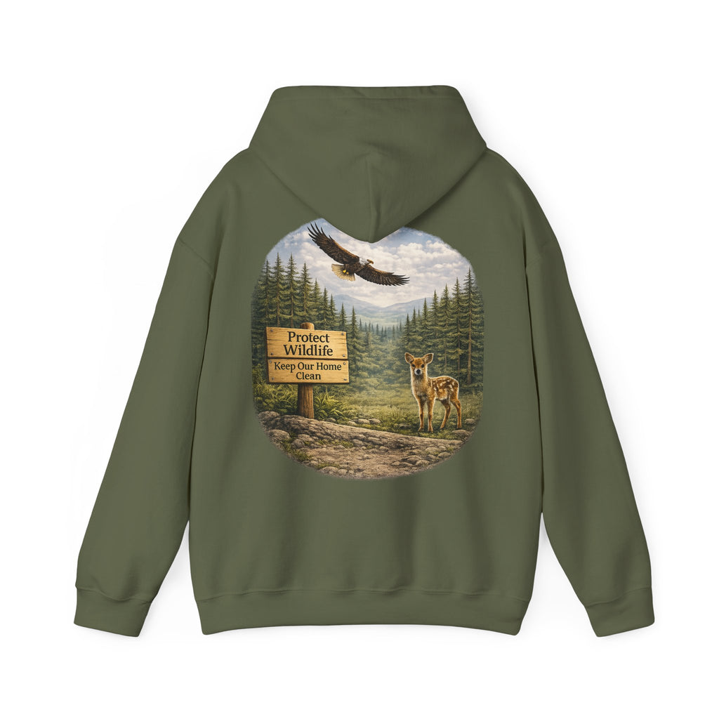 Protect Wildlife Graphic Hoodie