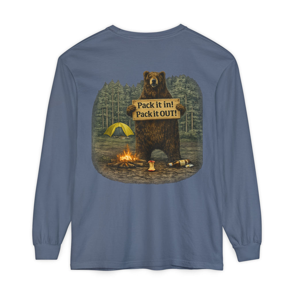 Pack It In Pack It Out Graphic Long Sleeve