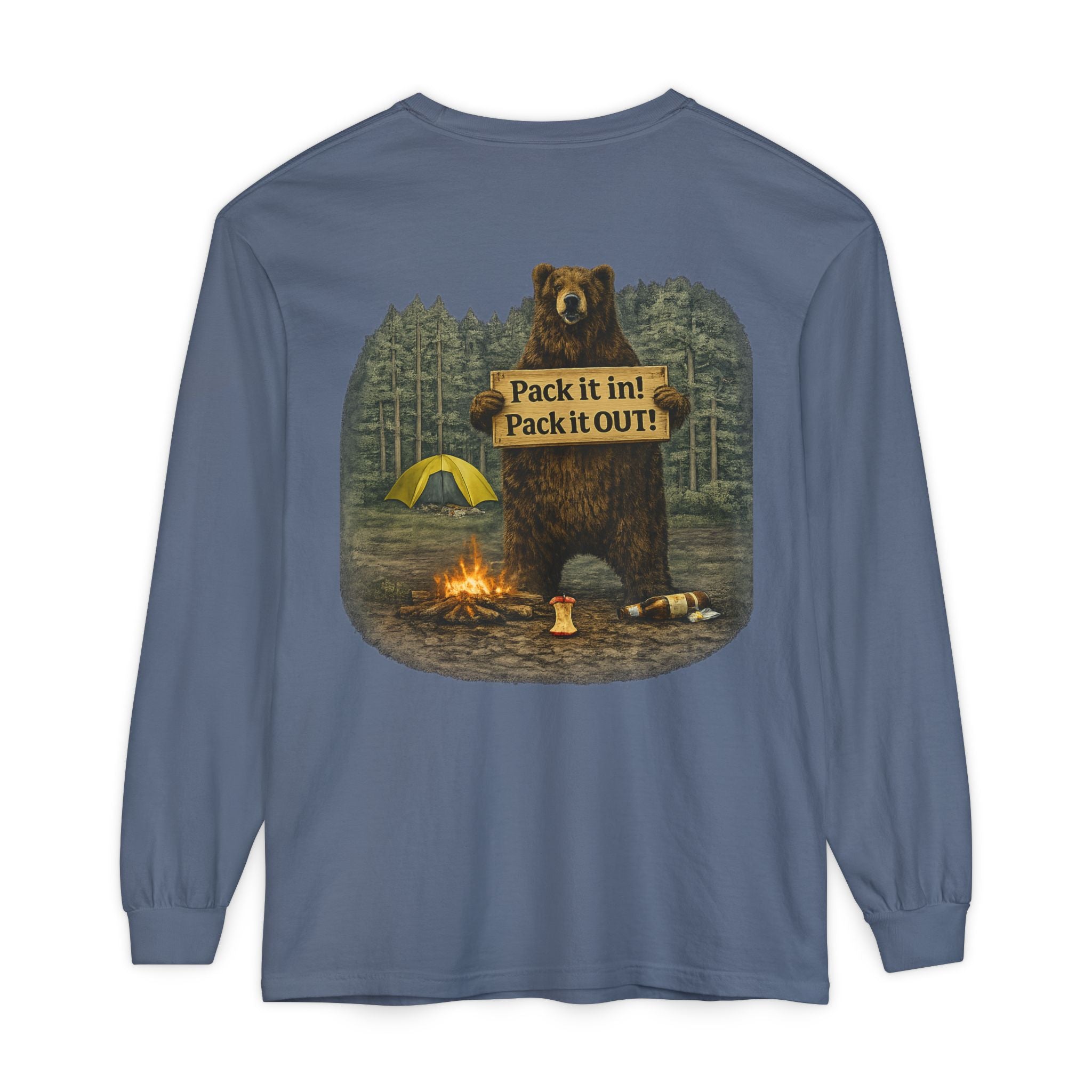 Pack It In Pack It Out Graphic Long Sleeve