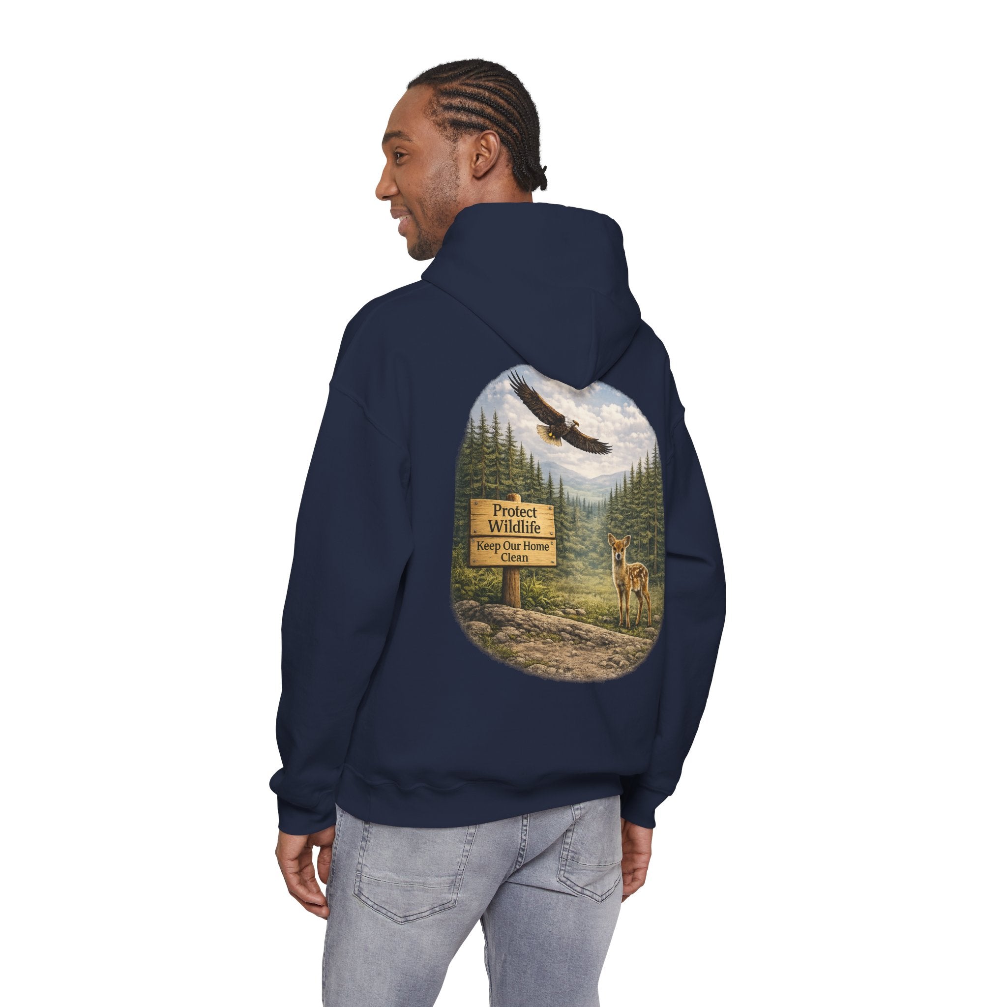 Protect Wildlife Graphic Hoodie