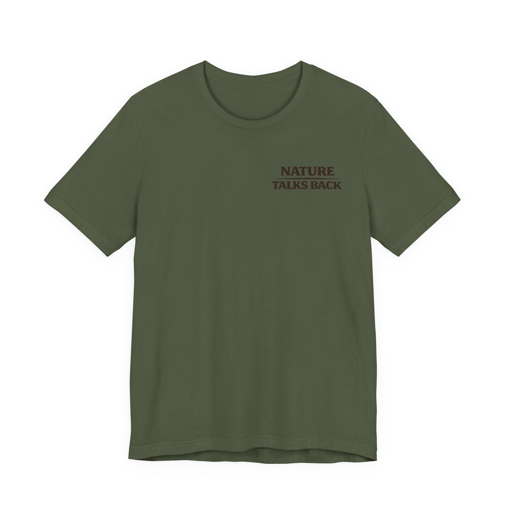 Nature Talks Back Logo Graphic Tee