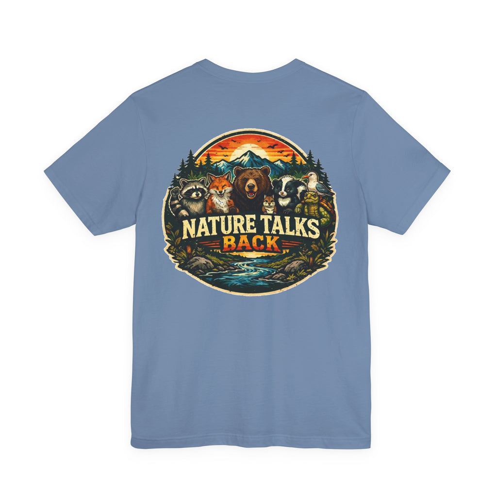 Nature Talks Back Logo Graphic Tee