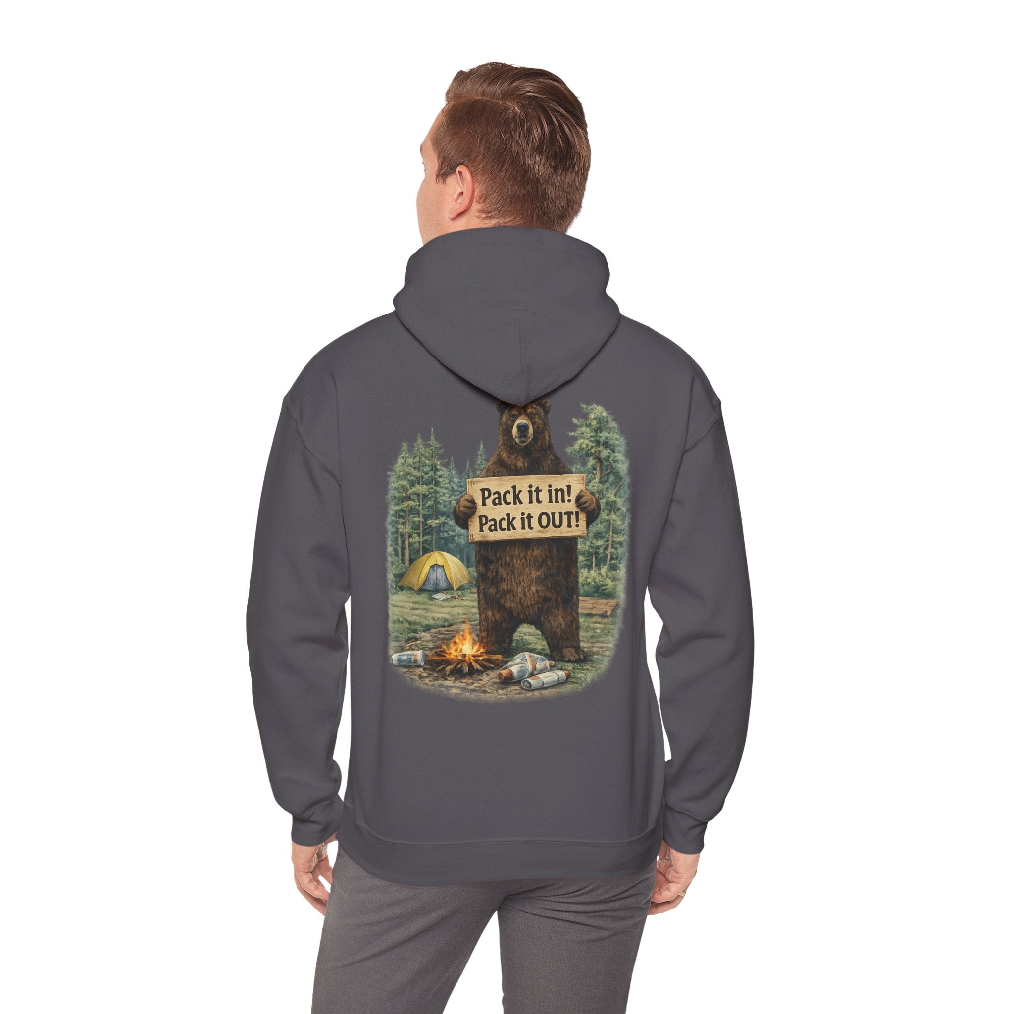 Pack It In Pack It Out Graphic Hoodie