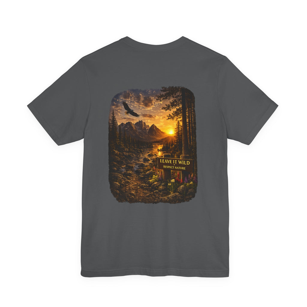 Leave It Wild Eagle Sunset Tee