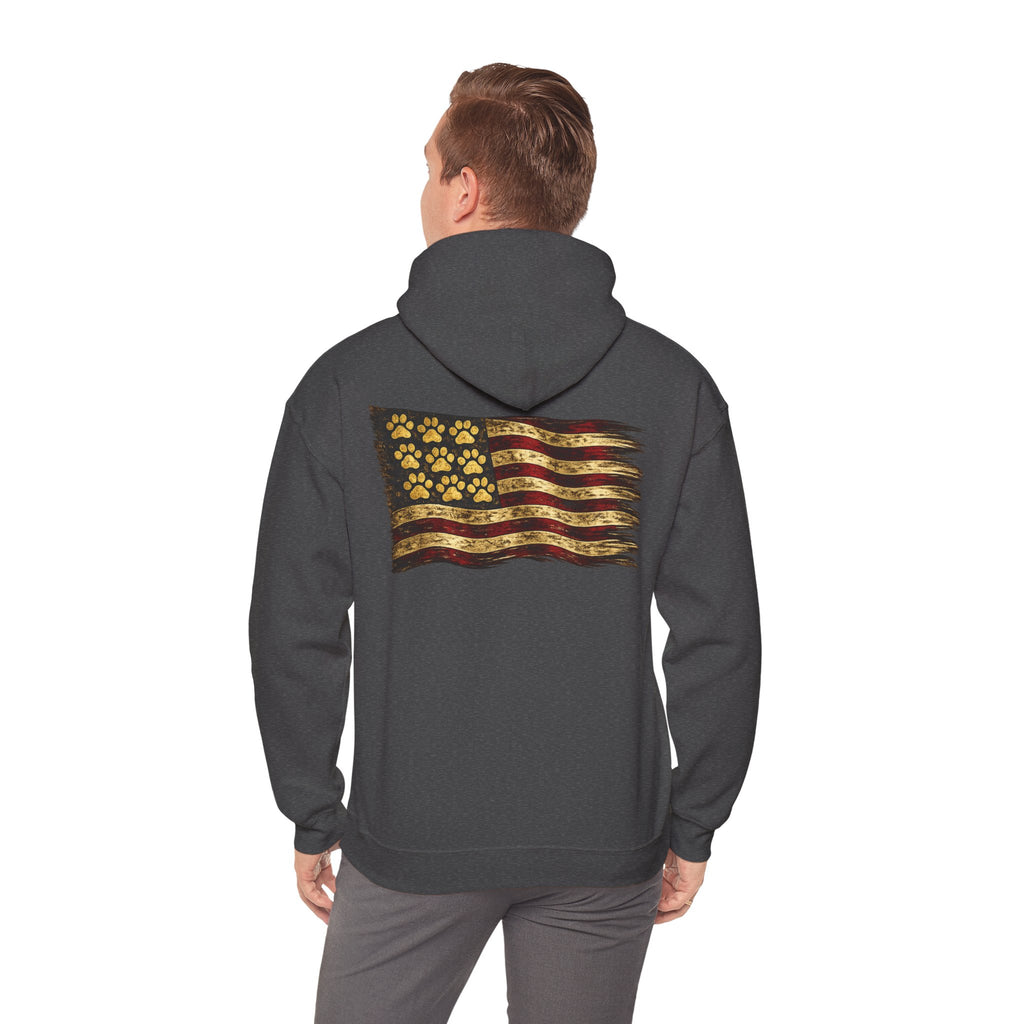 Respect Nature Outdoor American Flag Sweatshirt
