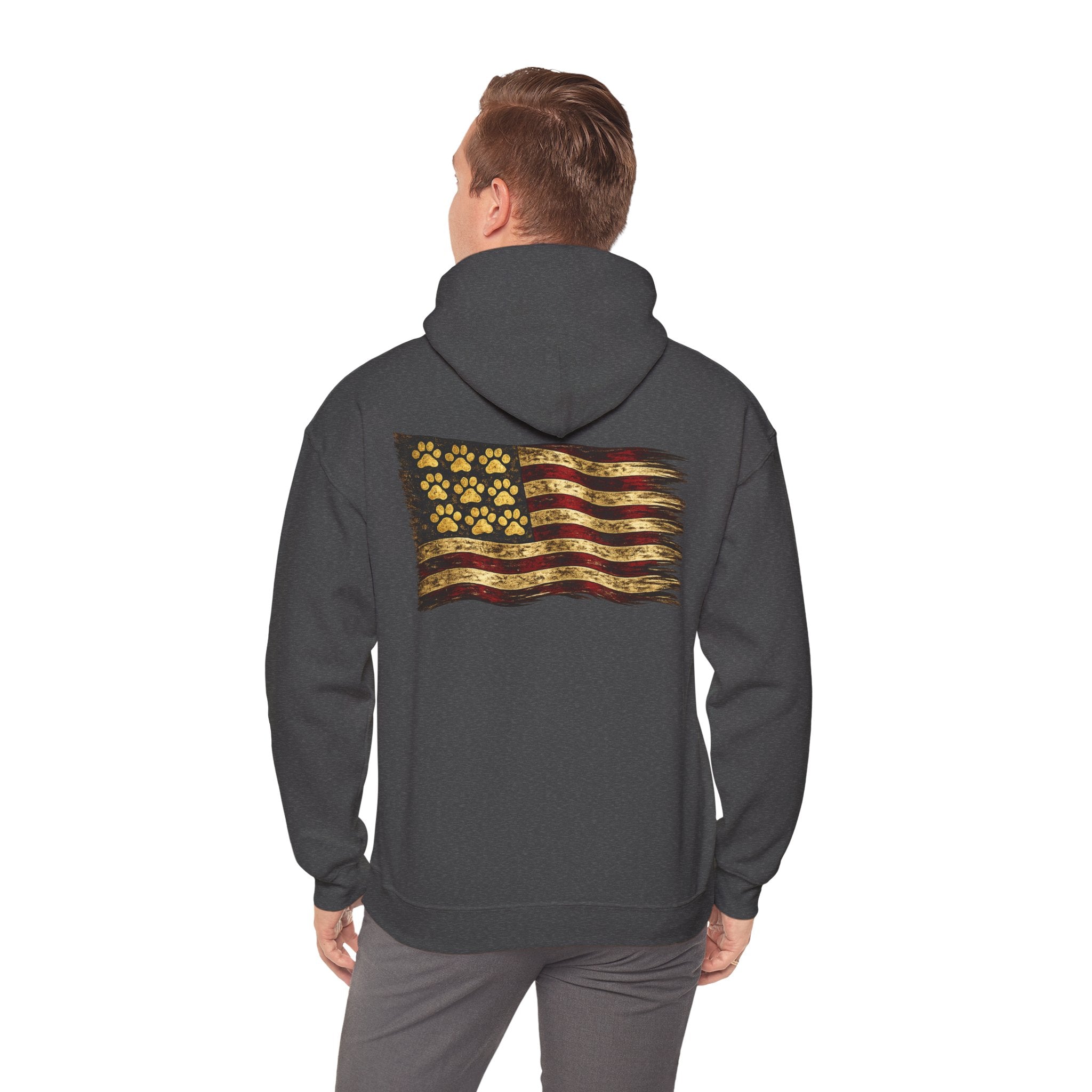 Respect Nature Outdoor American Flag Sweatshirt