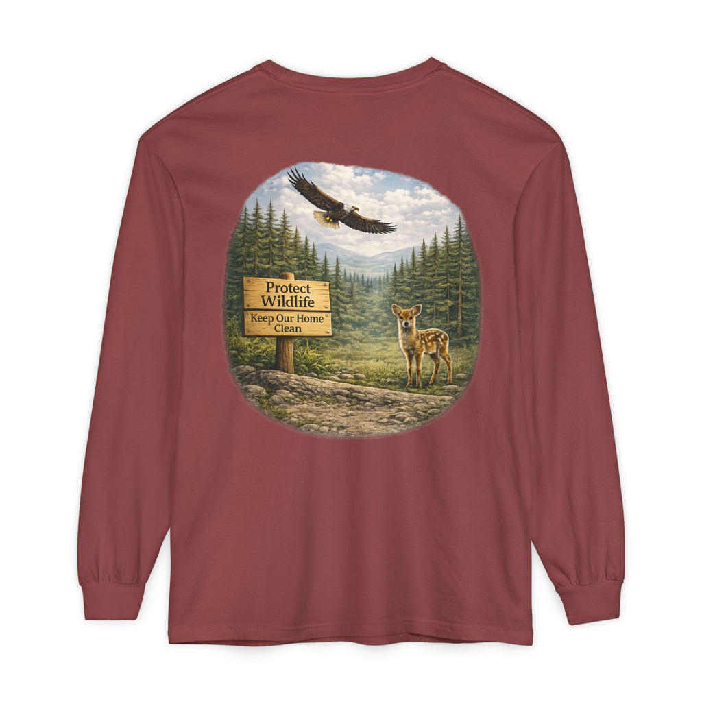Protect Wildlife Graphic Long Sleeve