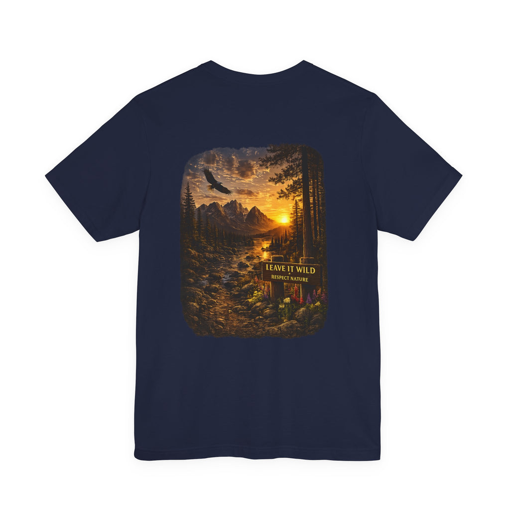Leave It Wild Eagle Sunset Tee