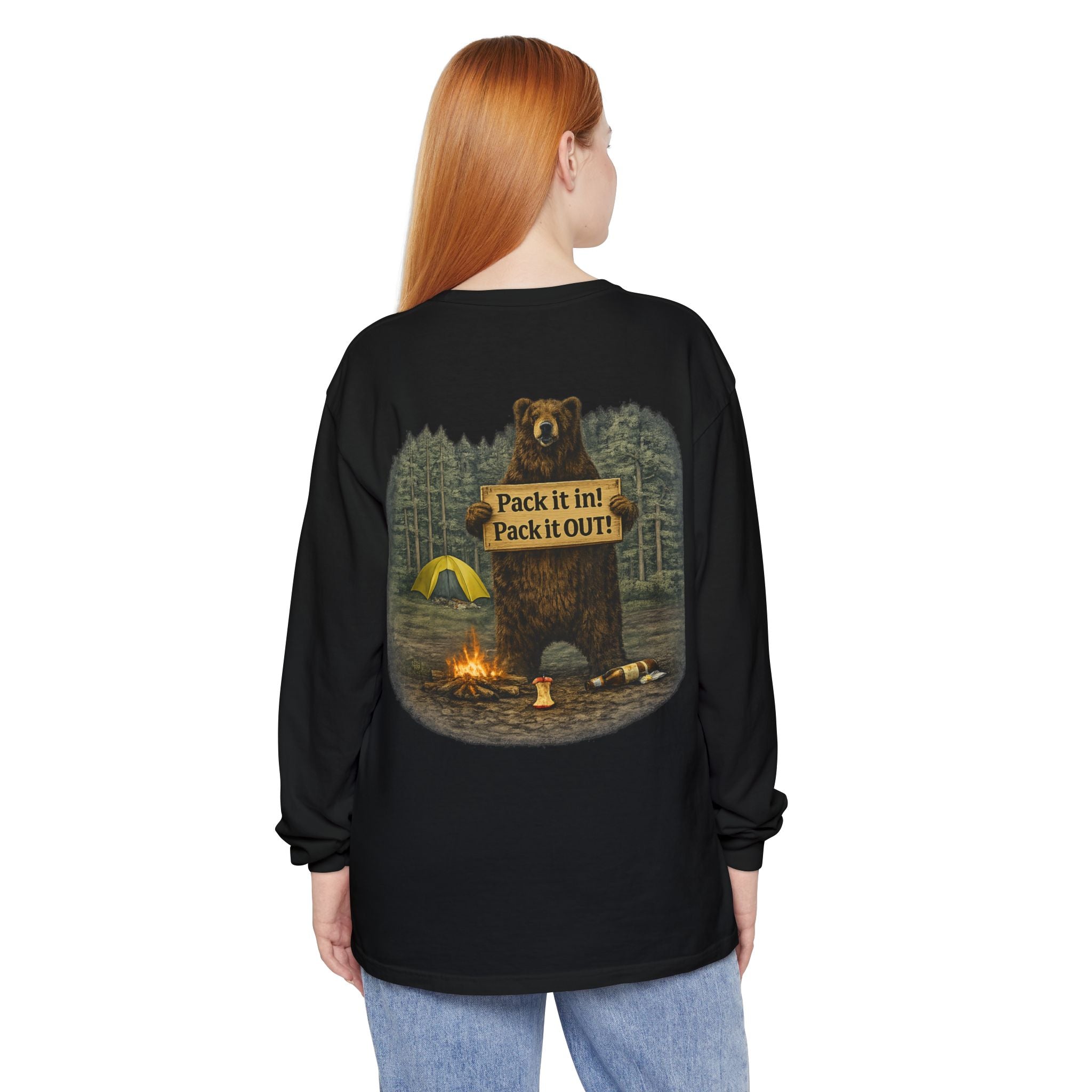 Pack It In Pack It Out Graphic Long Sleeve