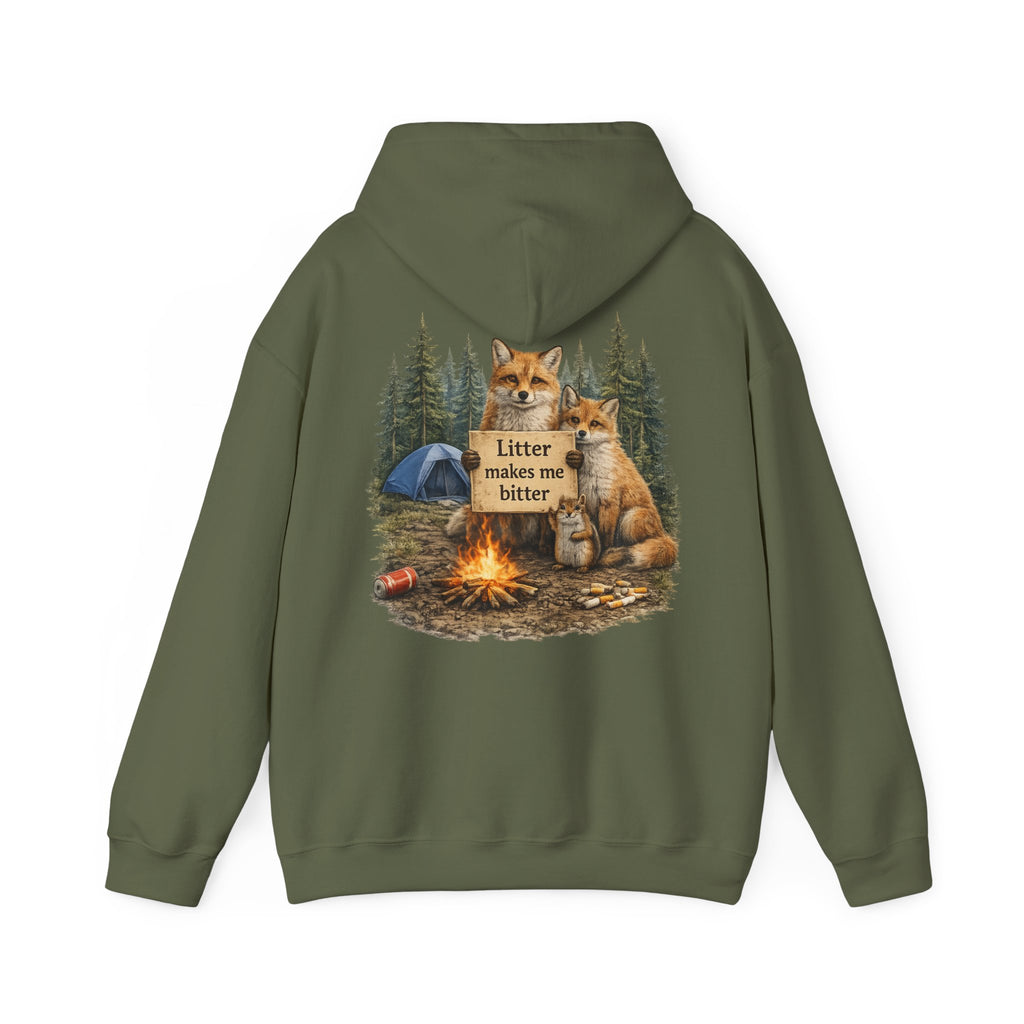 Litter Makes Me Bitter Hoodie