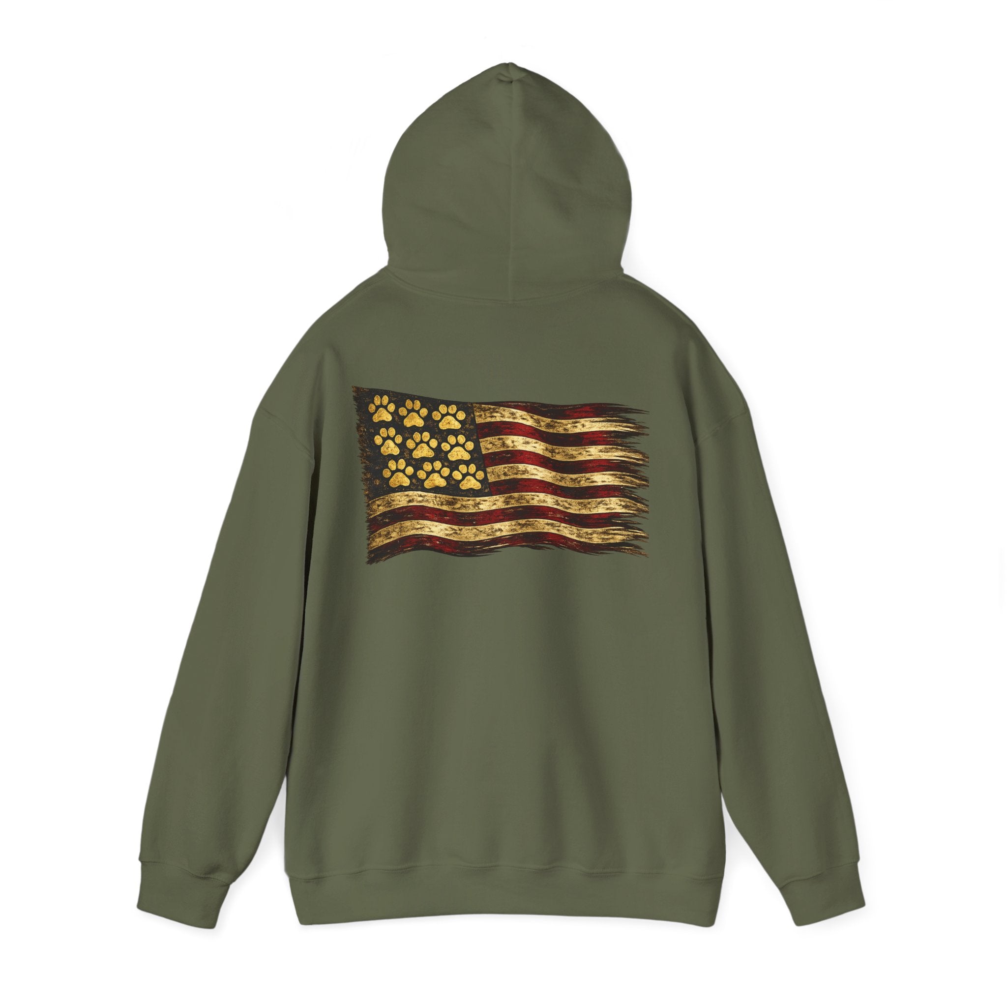 Respect Nature Outdoor American Flag Sweatshirt