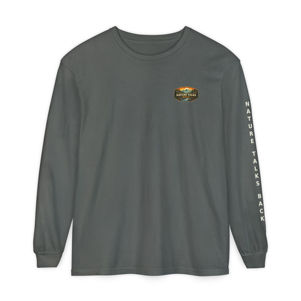 Respect Nature Patriotic Long Sleeve