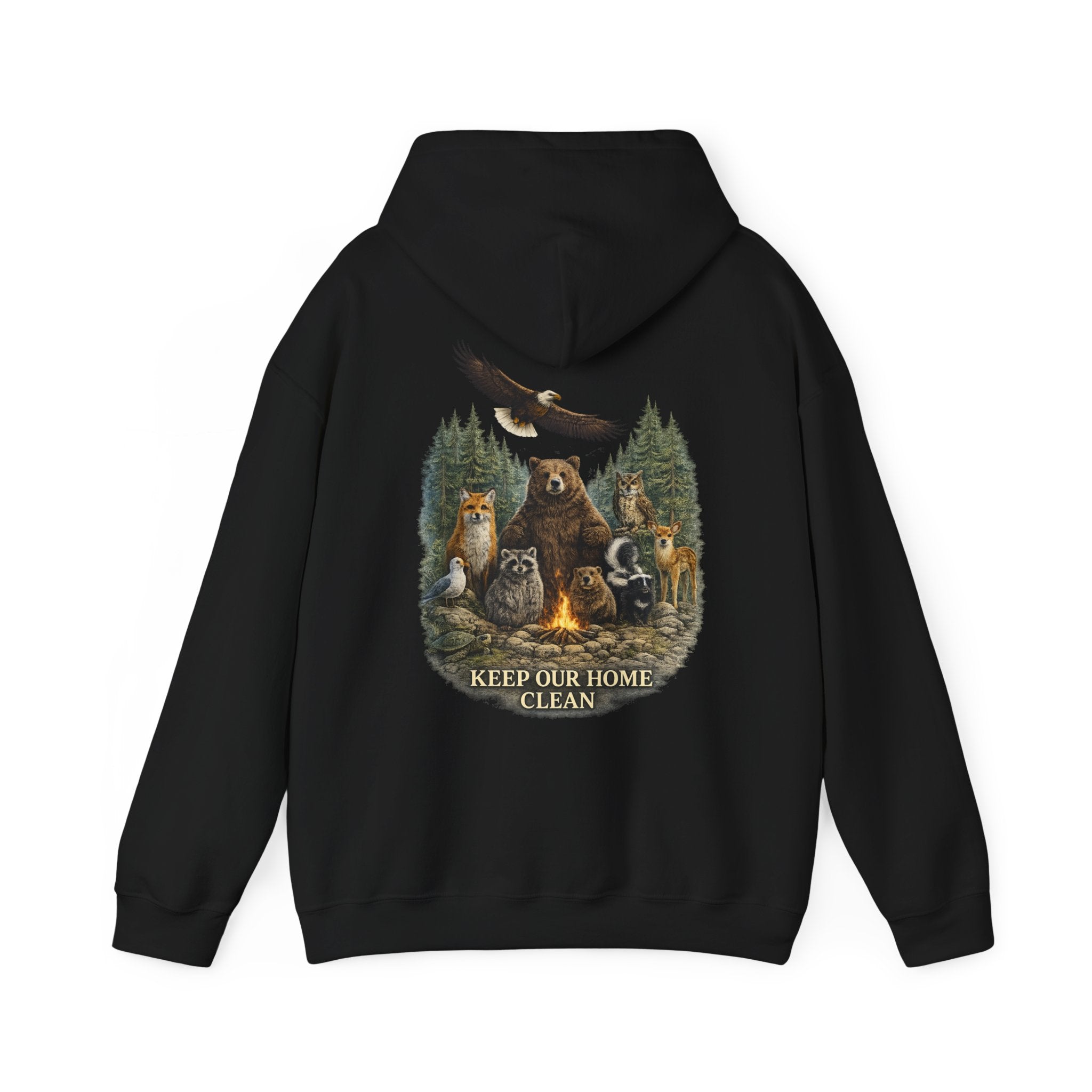 Keep It Wild Wildlife Graphic Hoodie