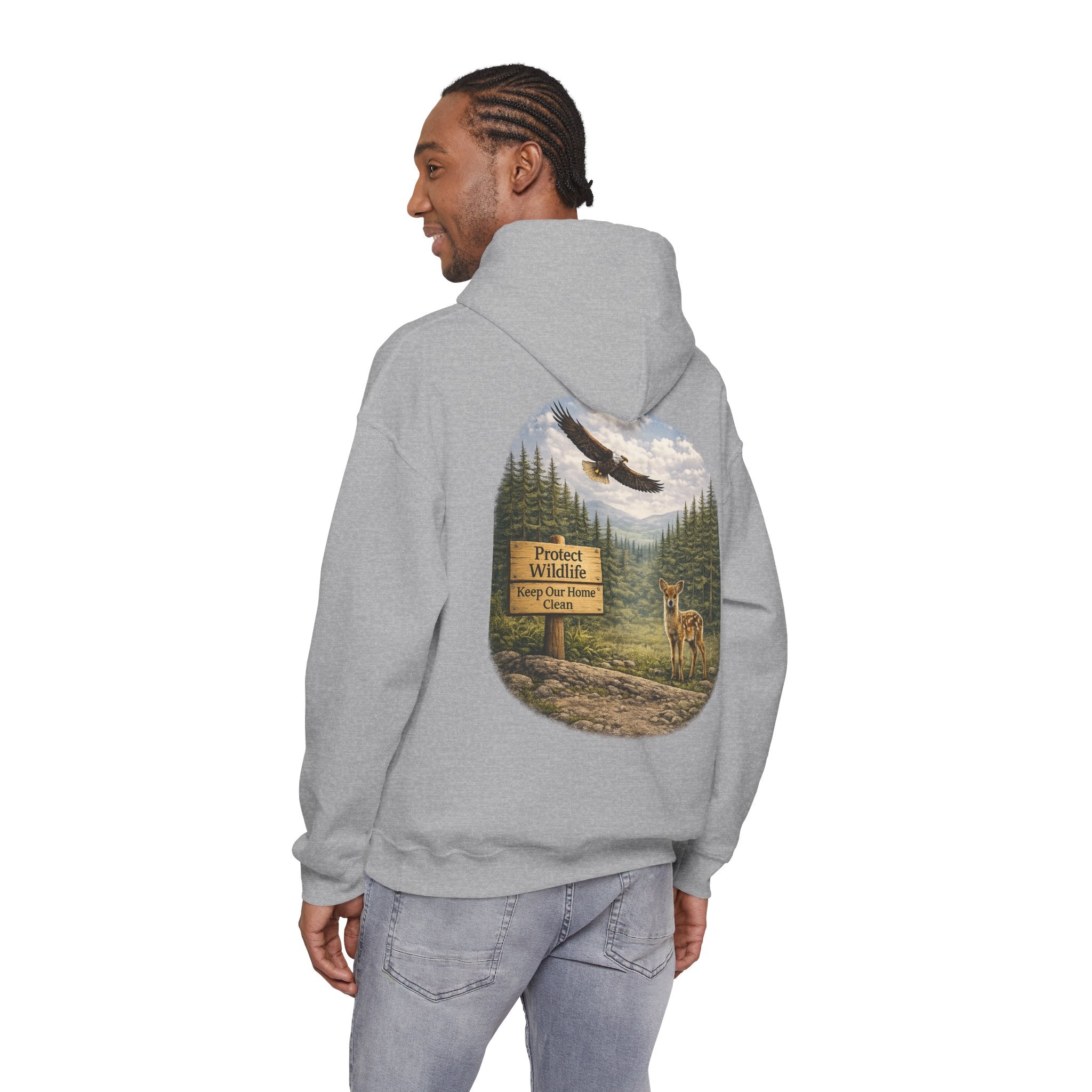 Protect Wildlife Graphic Hoodie