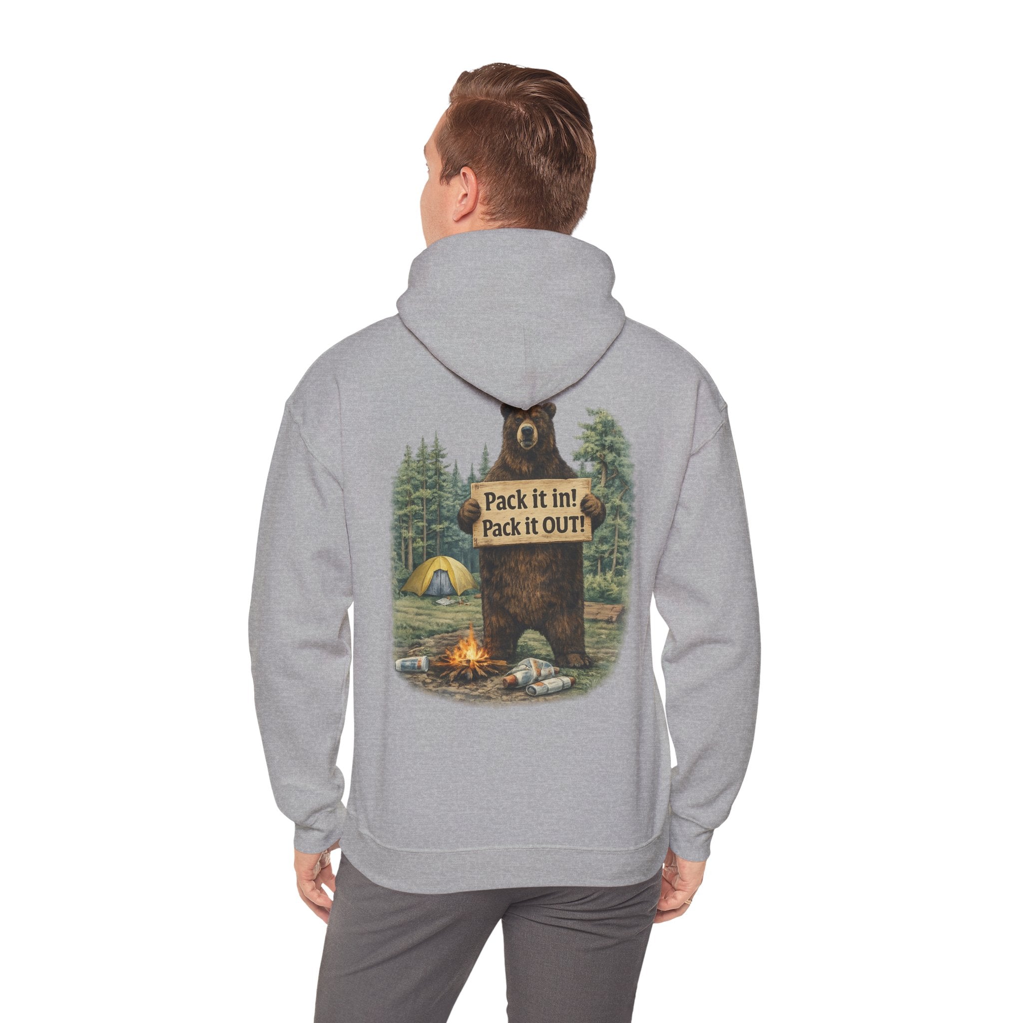 Pack It In Pack It Out Graphic Hoodie