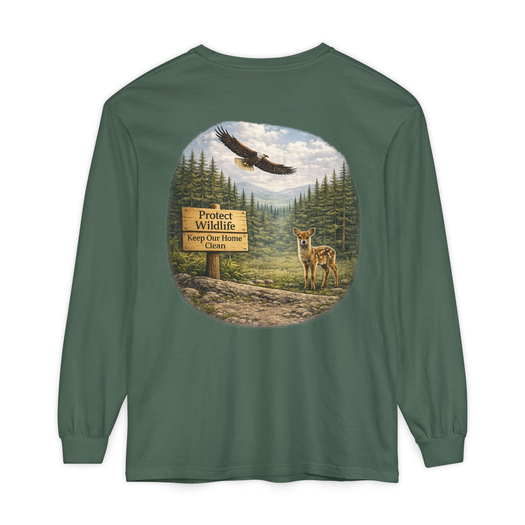 Protect Wildlife Graphic Long Sleeve