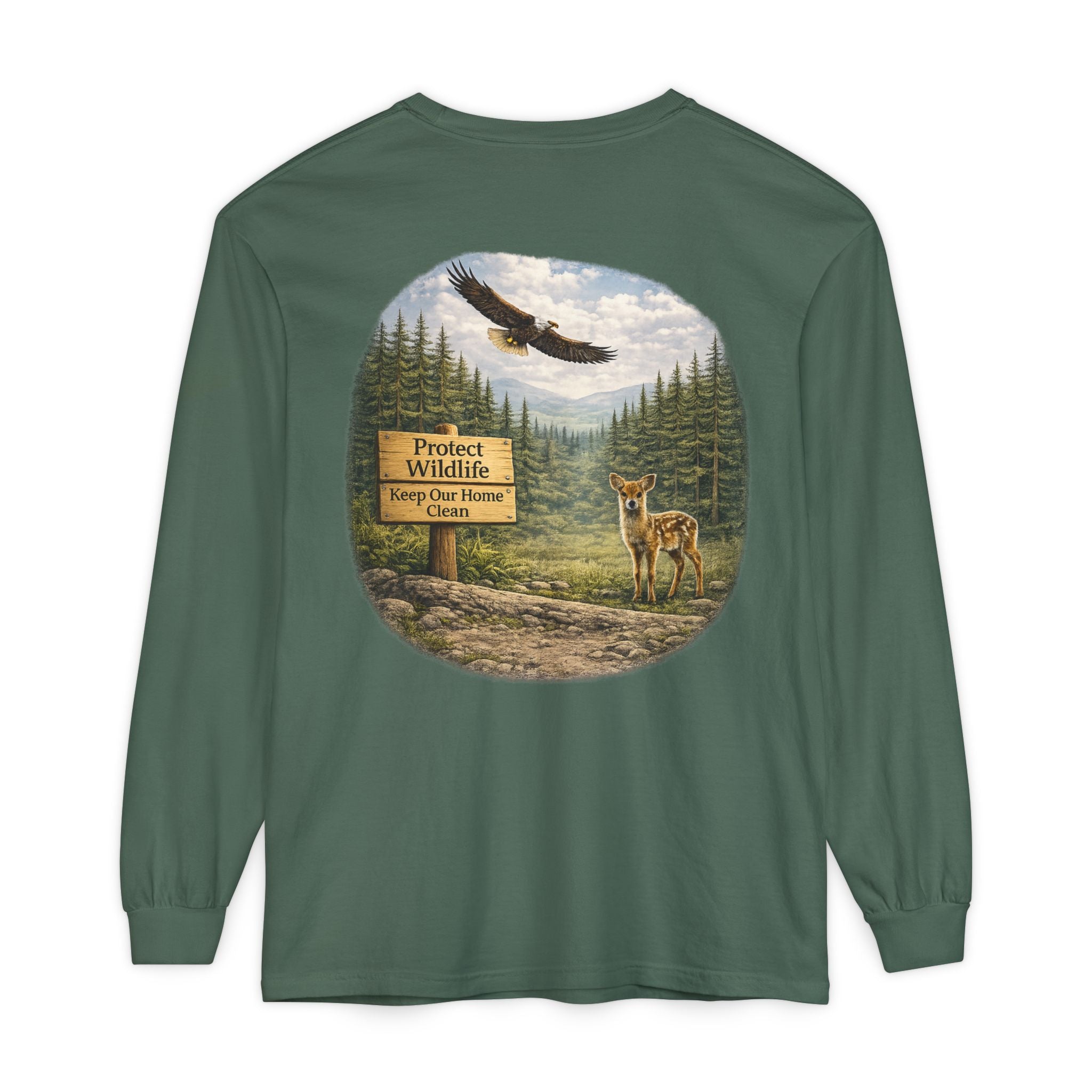 Protect Wildlife Graphic Long Sleeve