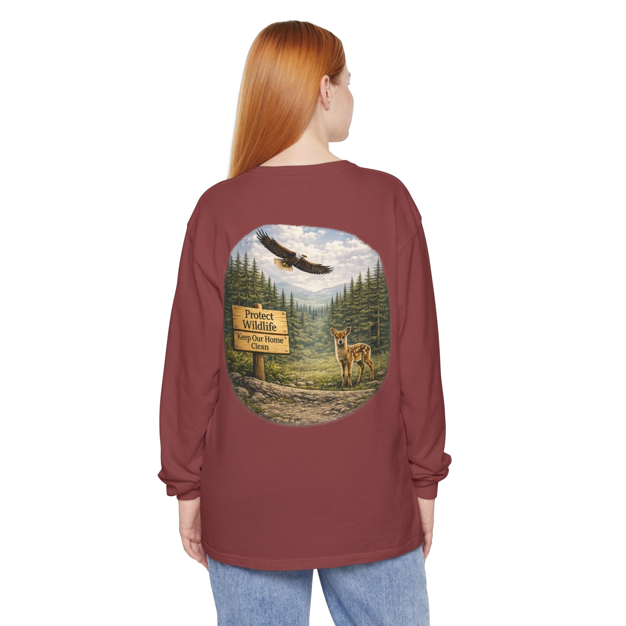 Protect Wildlife Graphic Long Sleeve