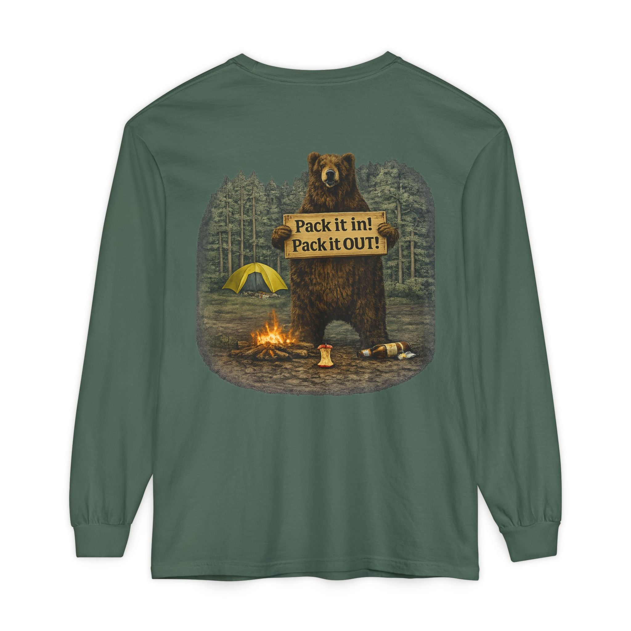 Pack It In Pack It Out Graphic Long Sleeve
