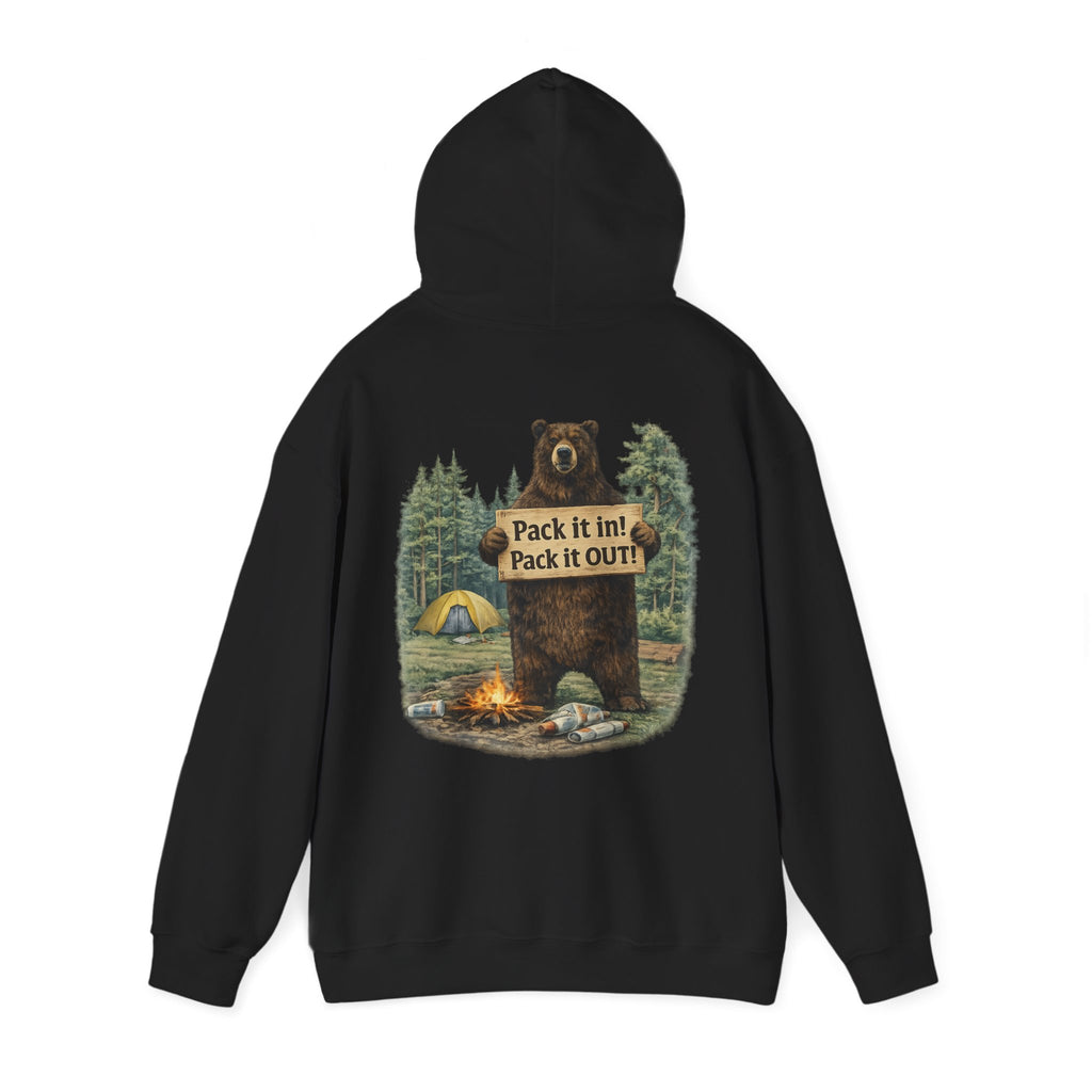 Pack It In Pack It Out Graphic Hoodie