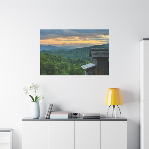 Blue Ridge Mountain at Dusk