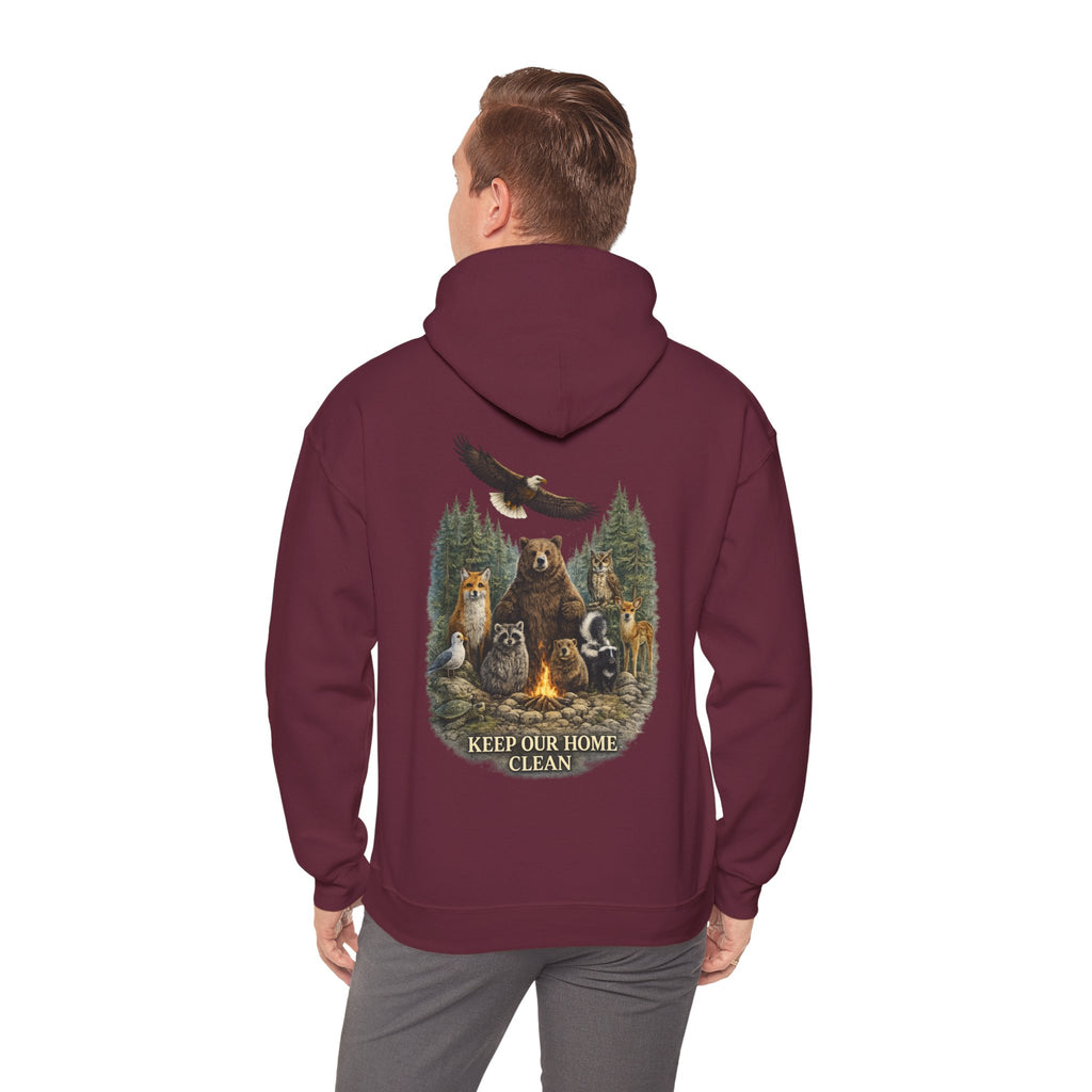 Keep It Wild Wildlife Graphic Hoodie