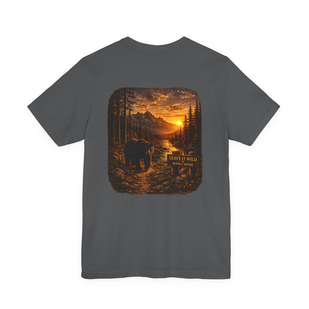 Leave It Wild Bear Sunset Tee