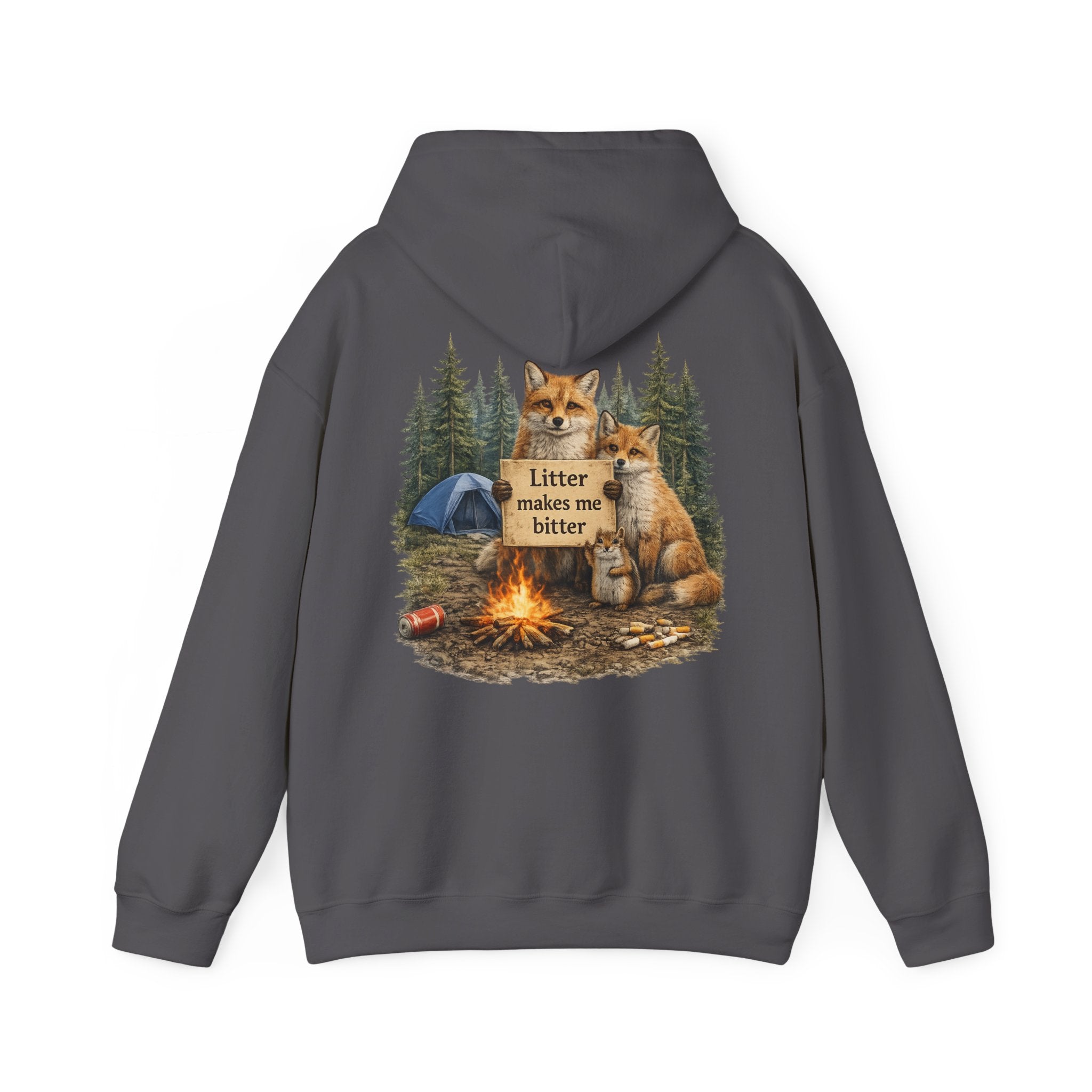 Litter Makes Me Bitter Hoodie