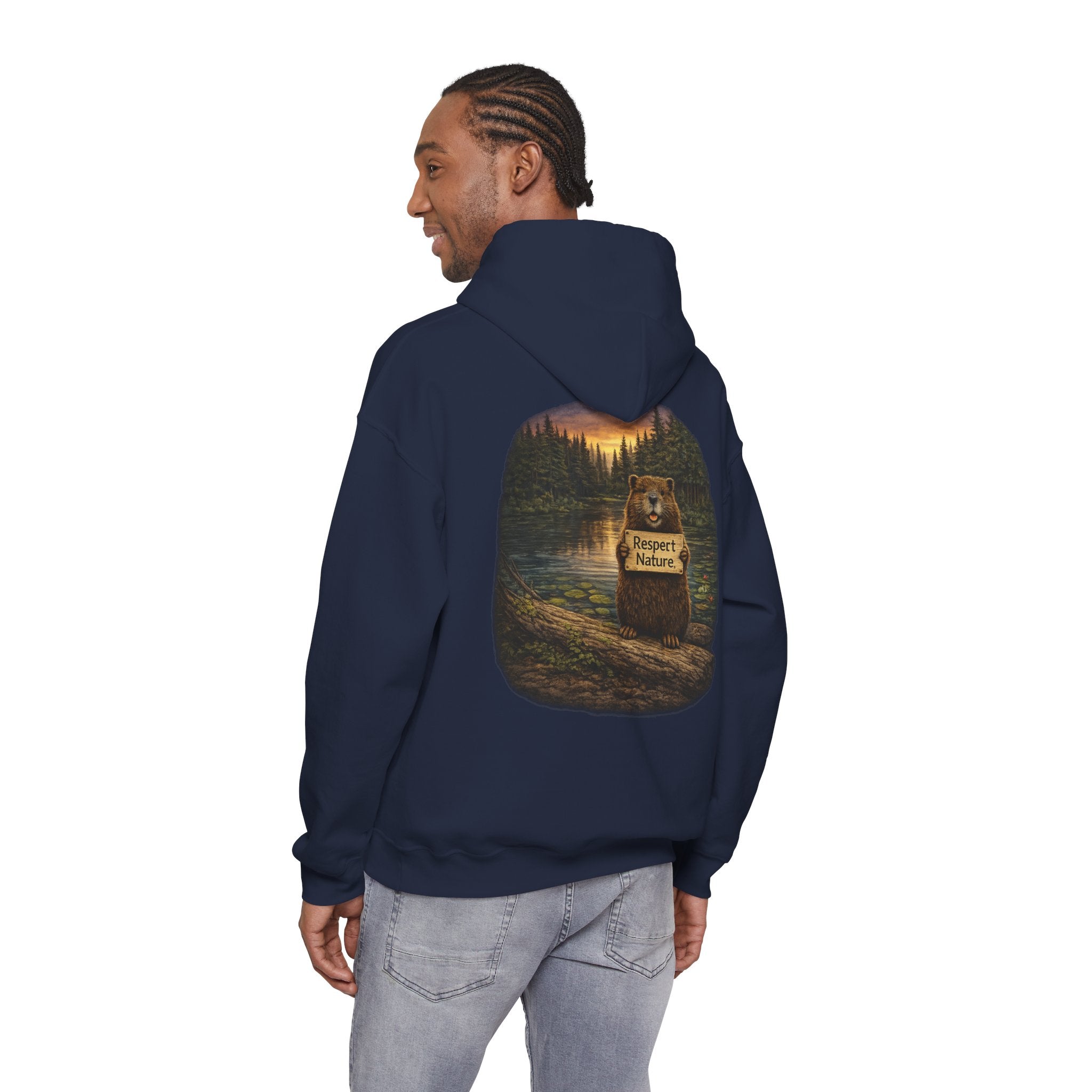 Respect the Wild Horse Graphic Hoodie