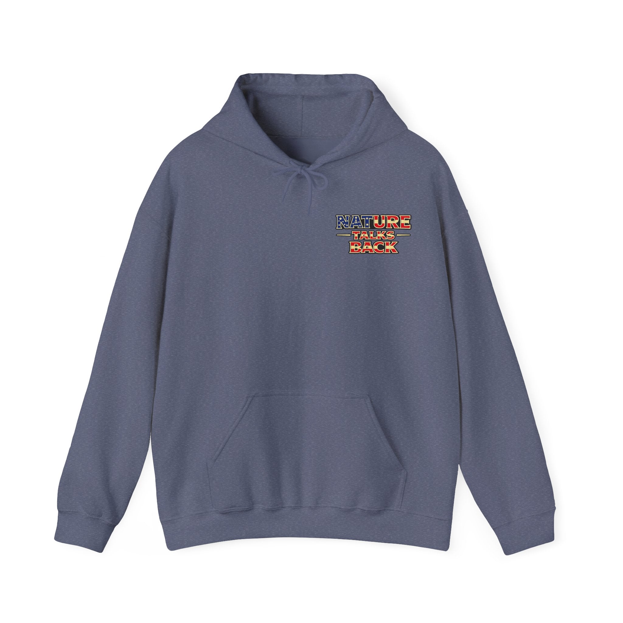Respect Nature Outdoor American Flag Sweatshirt