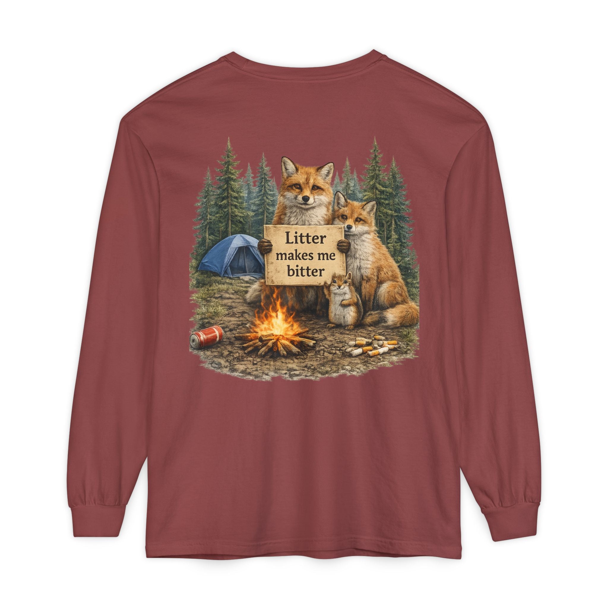 Litter Makes Me Bitter Long Sleeve
