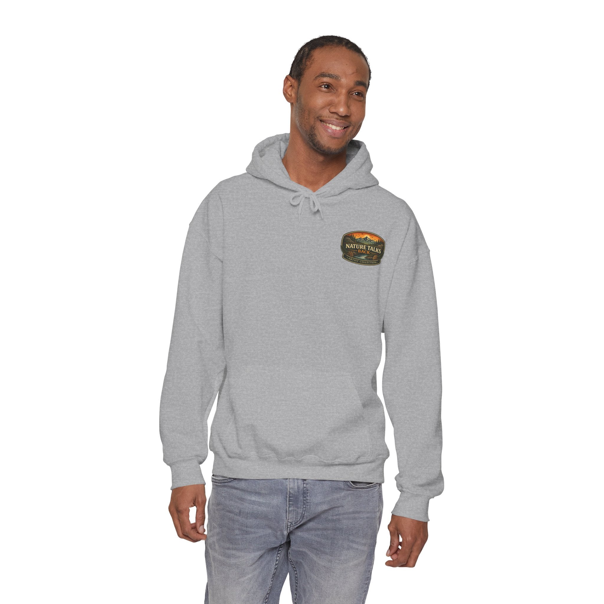 Perched in Silence Hoodie