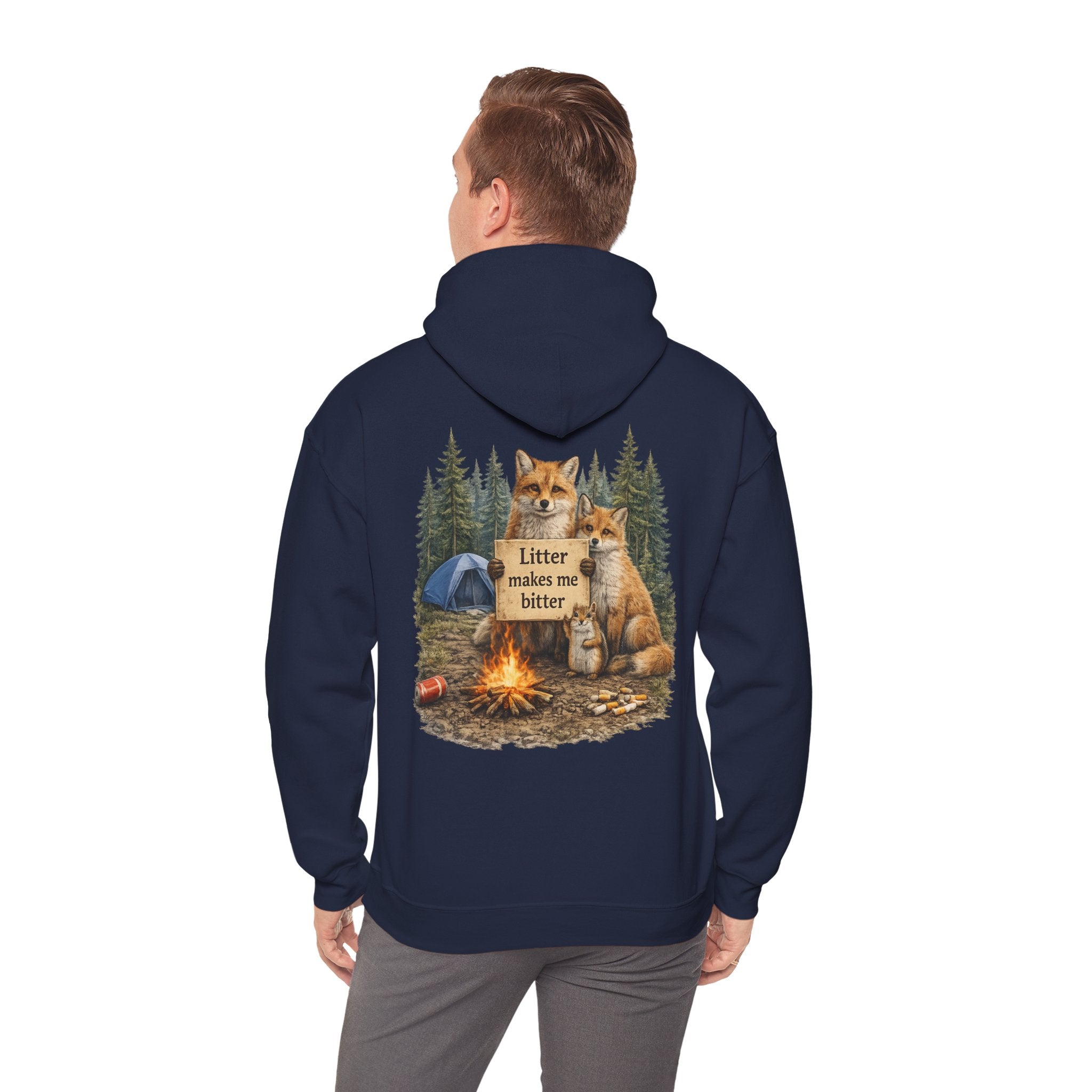 Litter Makes Me Bitter Hoodie