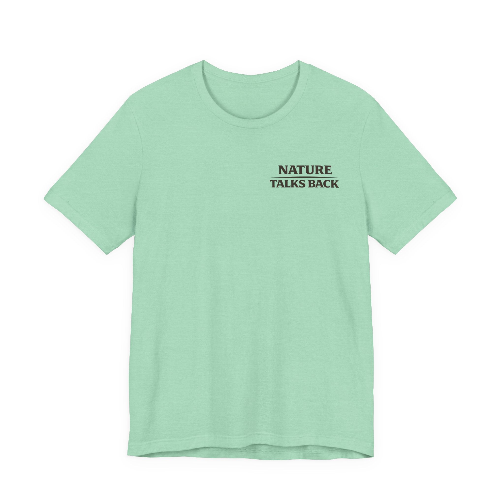 Nature Talks Back Logo Graphic Tee