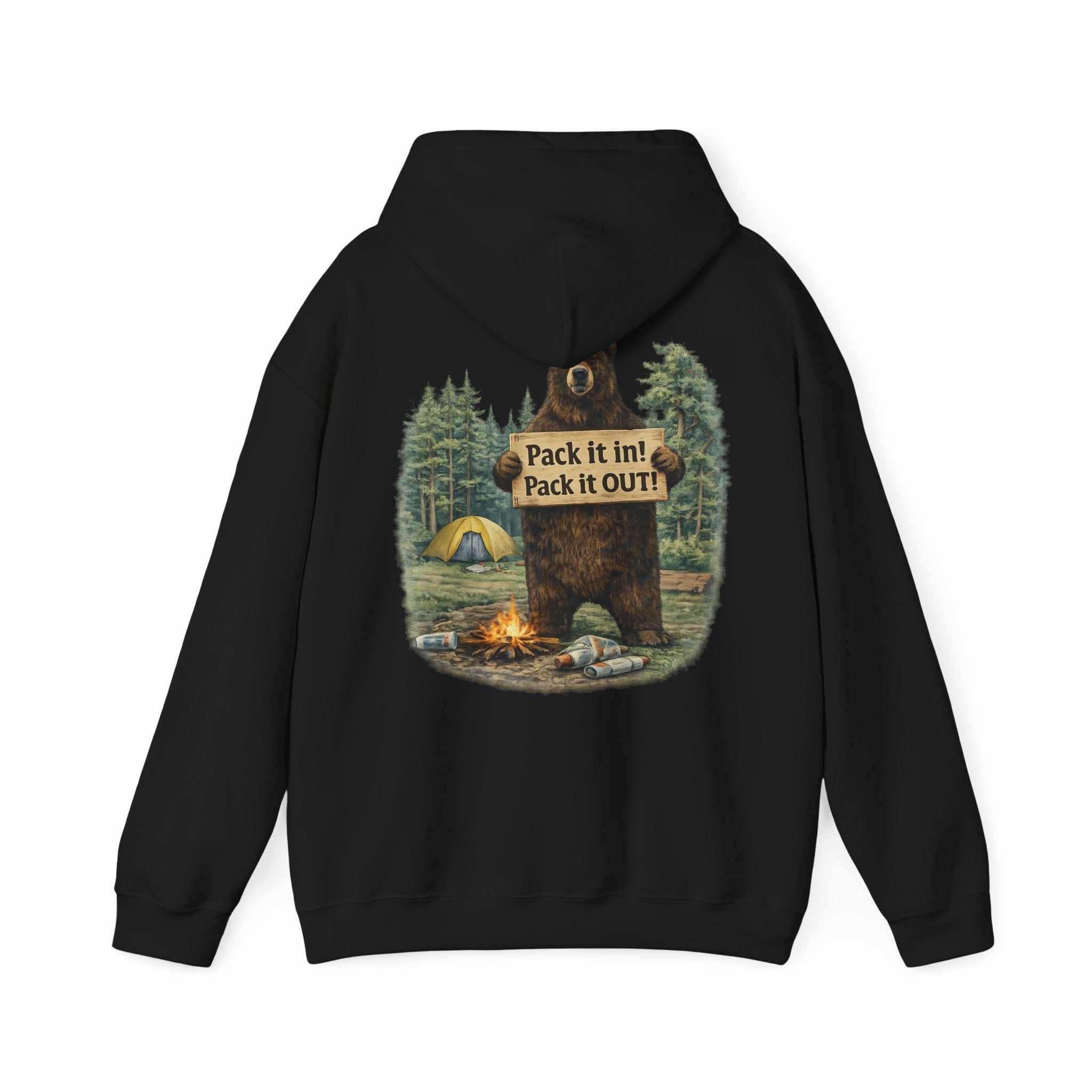 Pack It In Pack It Out Graphic Hoodie
