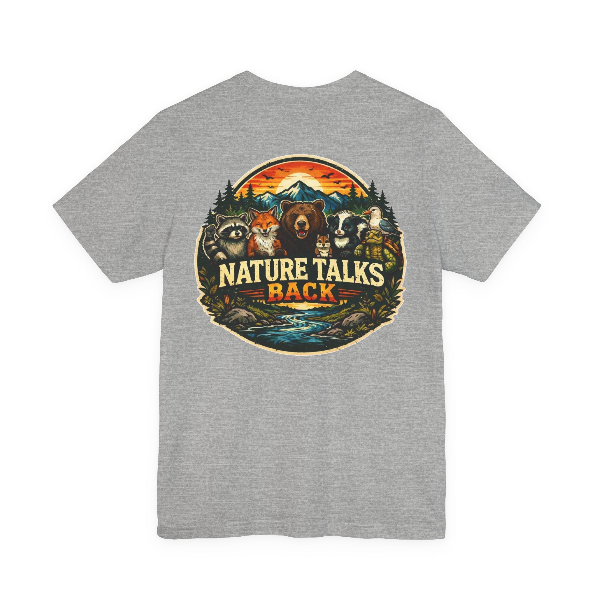 Nature Talks Back Logo Graphic Tee