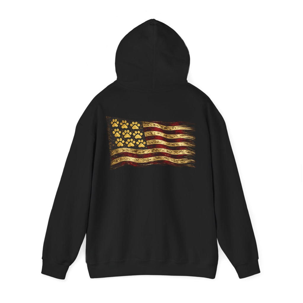 Respect Nature Outdoor American Flag Sweatshirt