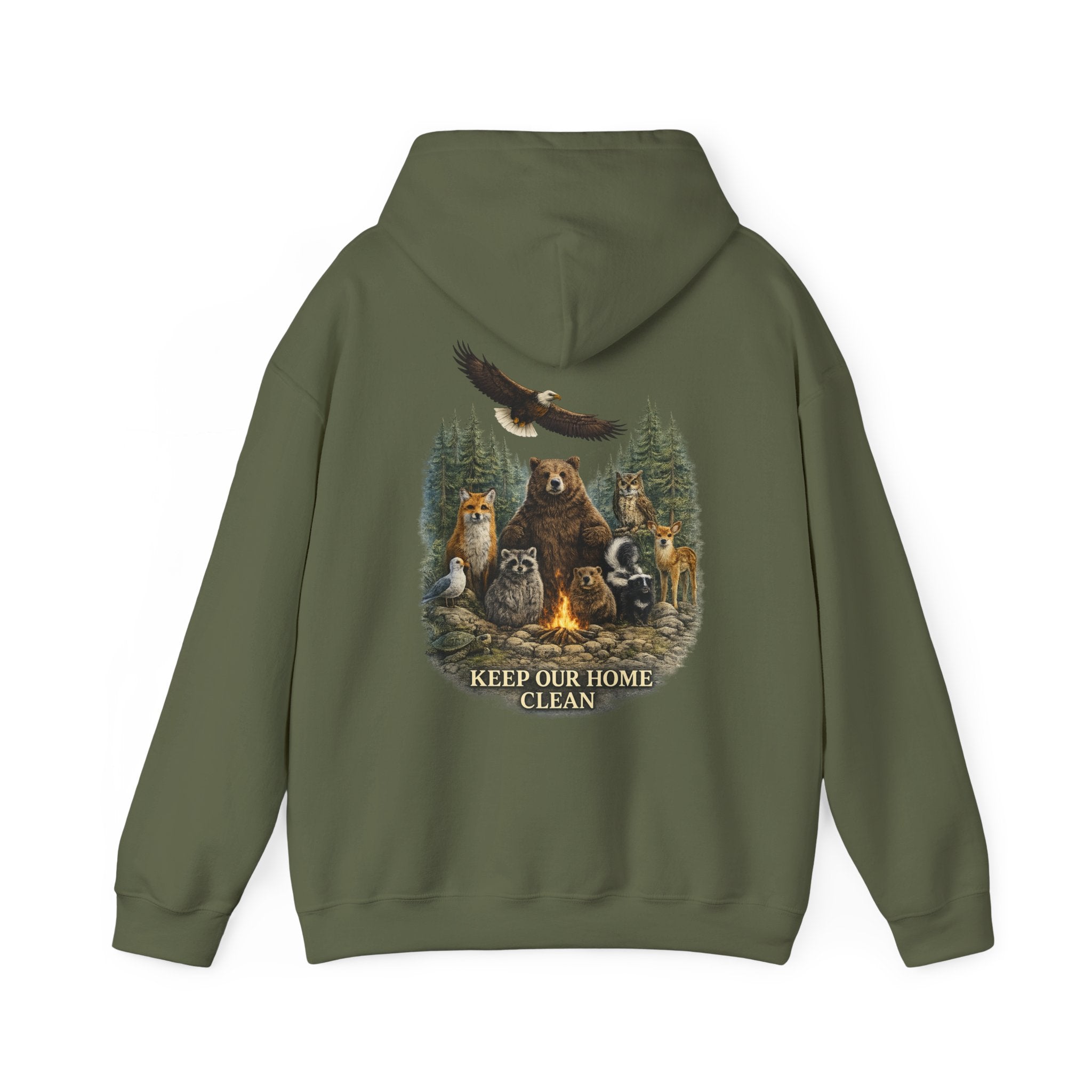 Keep It Wild Wildlife Graphic Hoodie