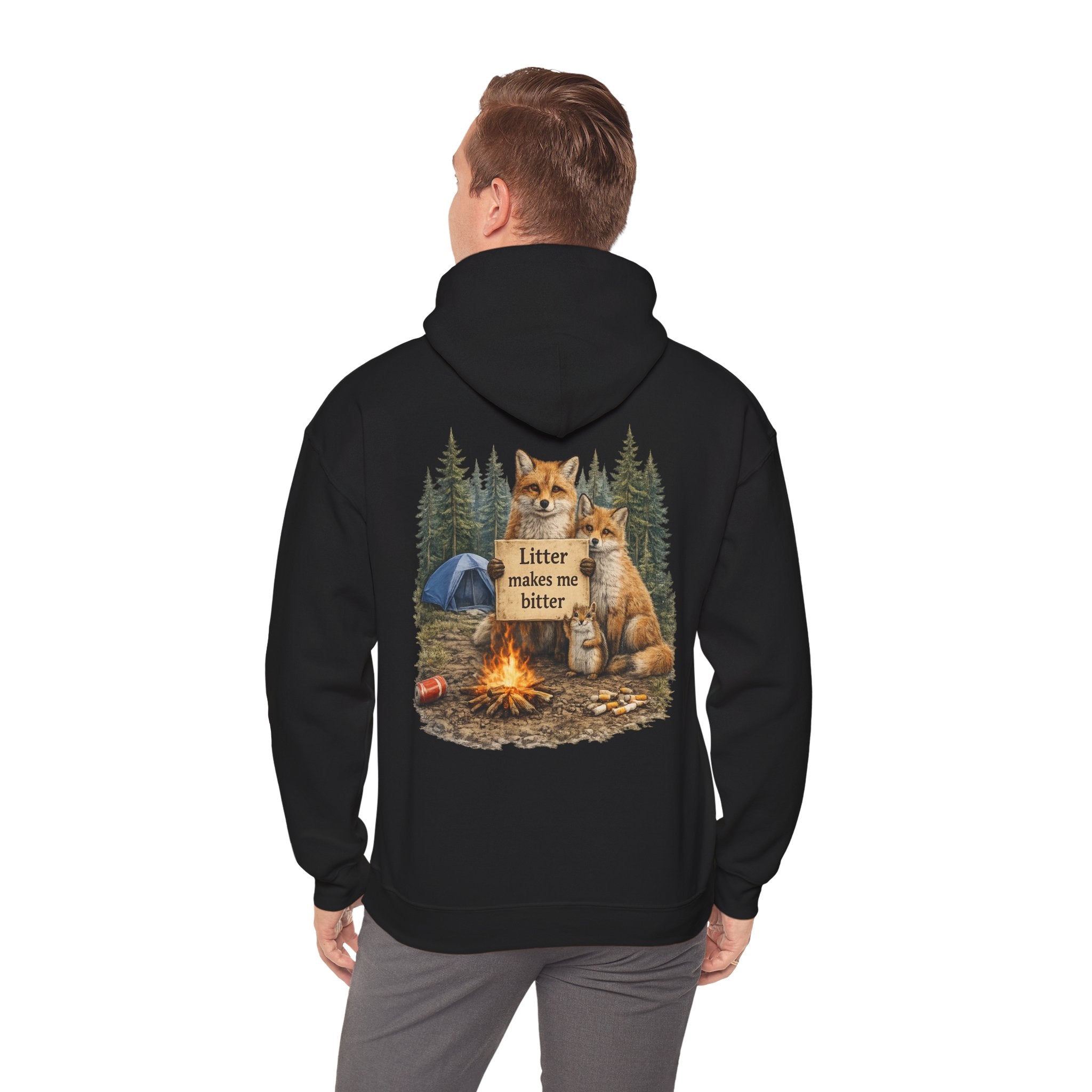 Litter Makes Me Bitter Hoodie