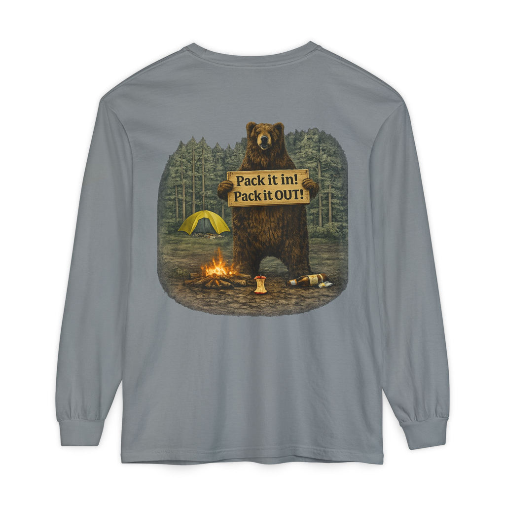 Pack It In Pack It Out Graphic Long Sleeve