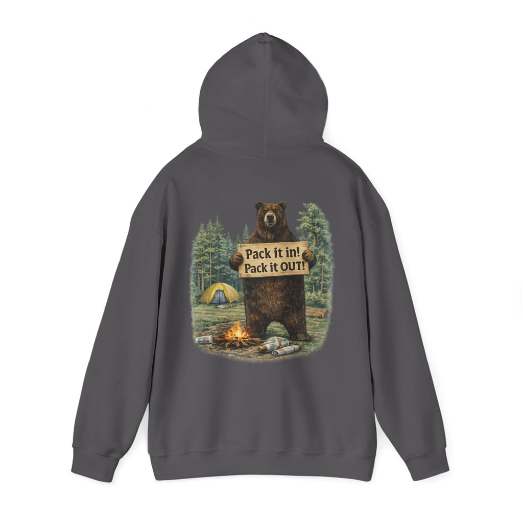 Pack It In Pack It Out Graphic Hoodie