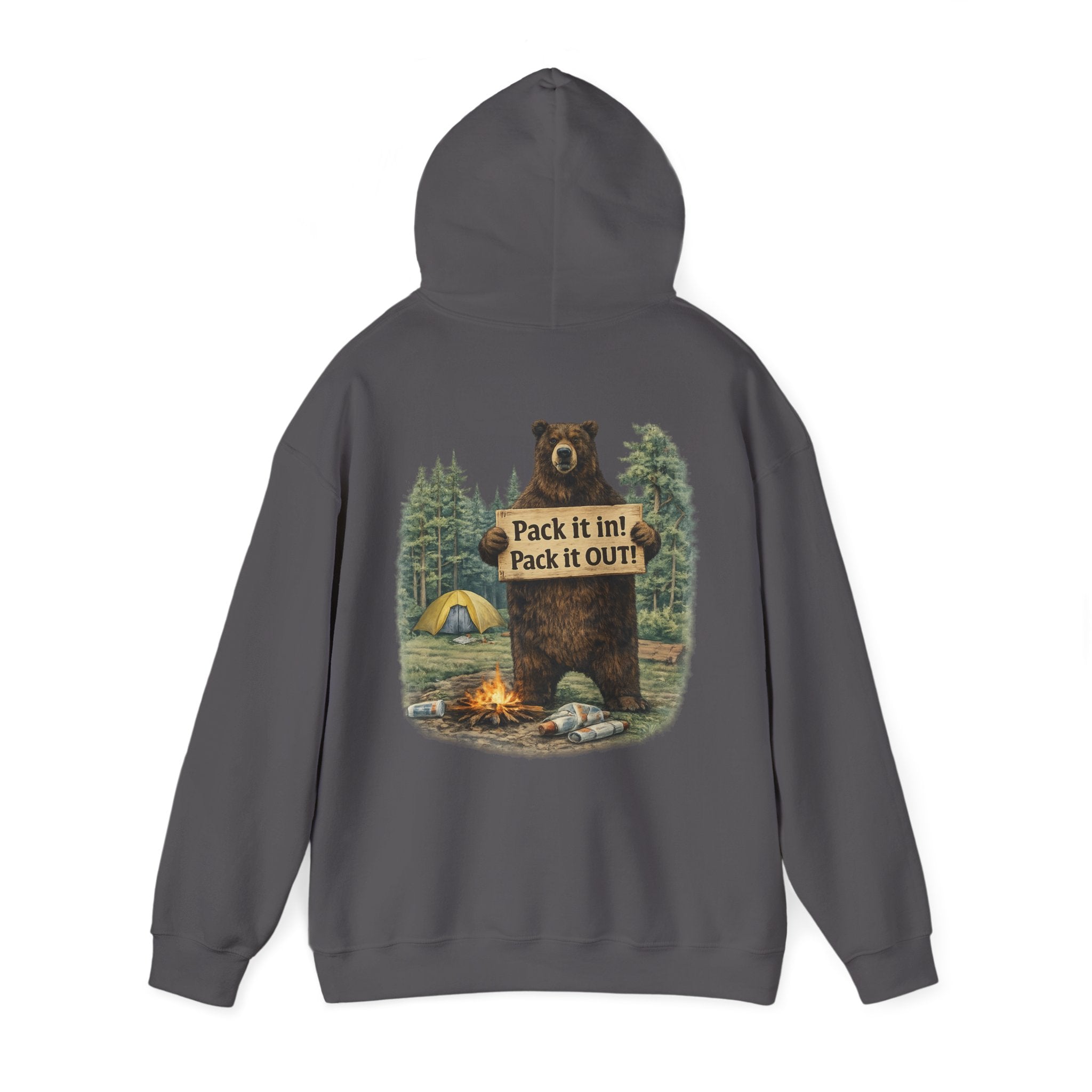 Pack It In Pack It Out Graphic Hoodie