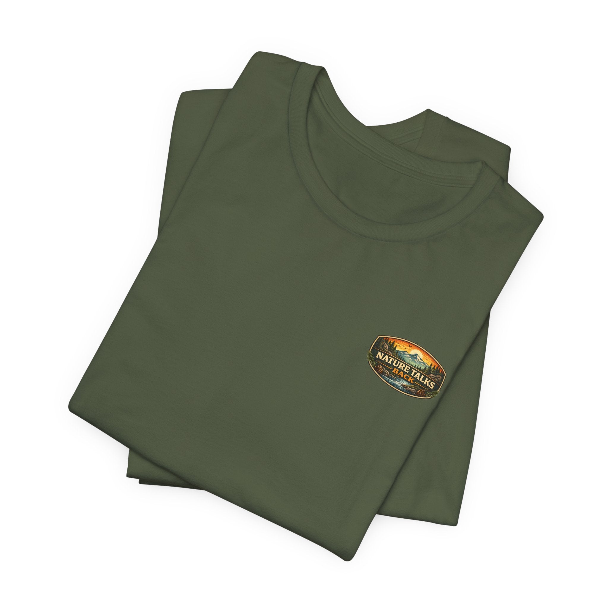 Leave It Wild Eagle Sunset Tee