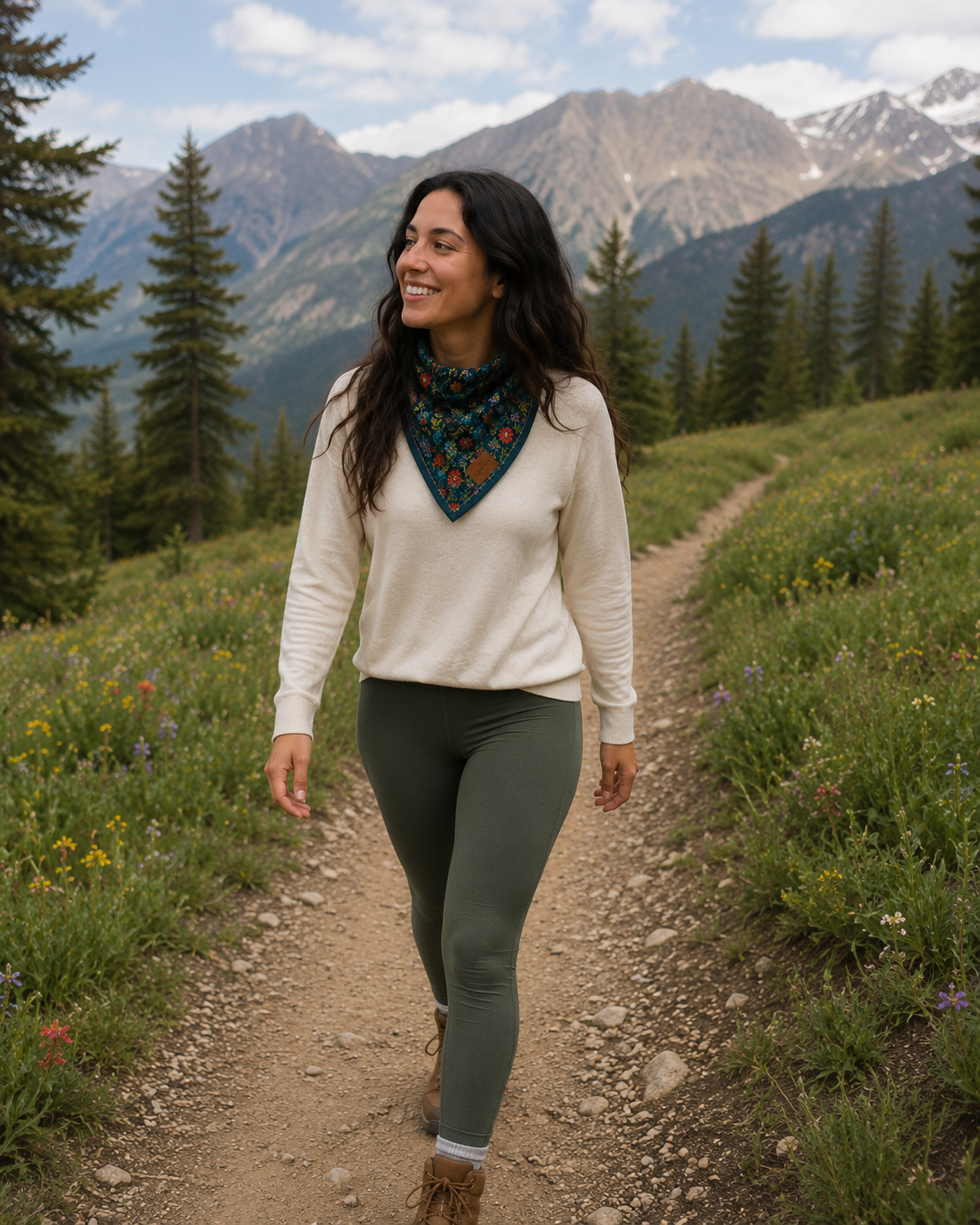 Wildflower Wander Bandana