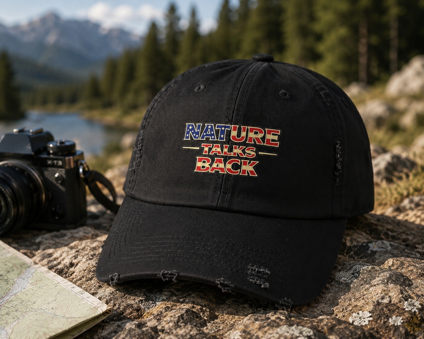 Respect Nature Patriotic Cap