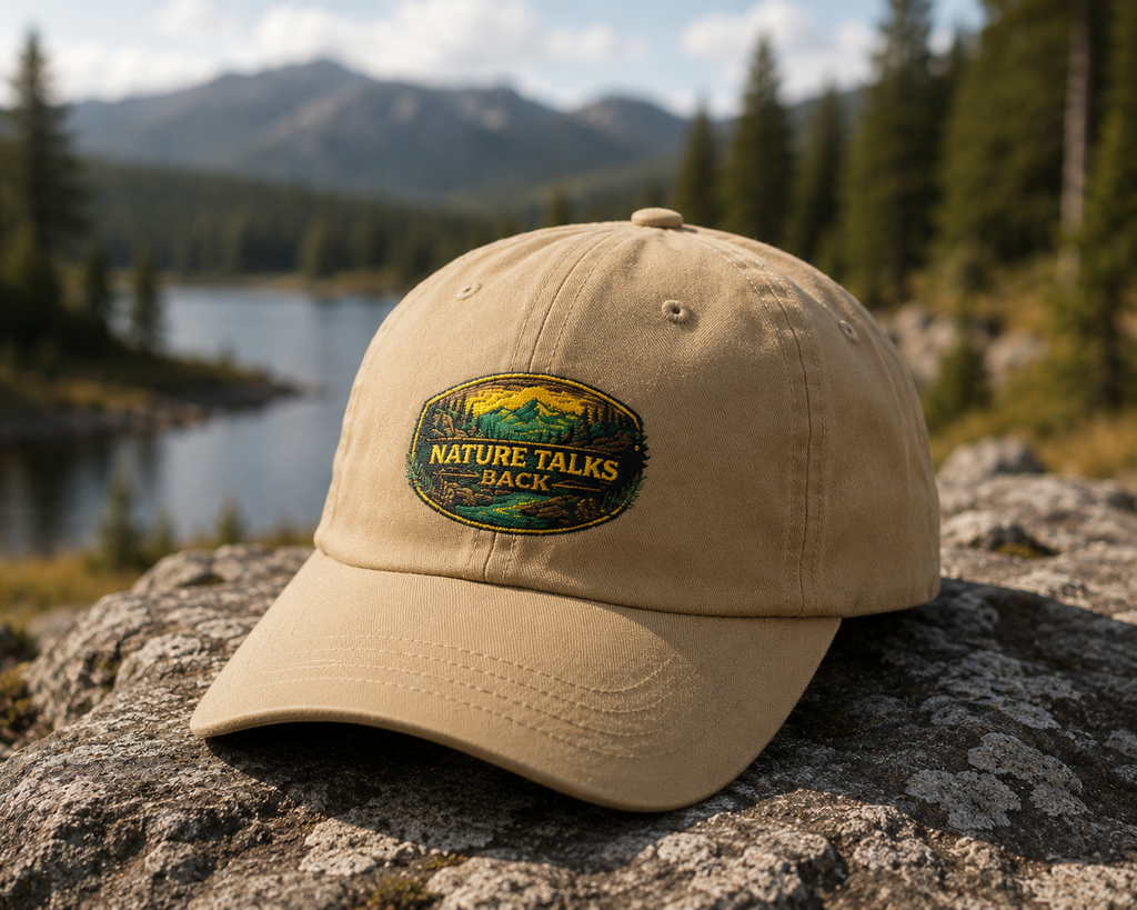 Nature Talks Back Dad Hat