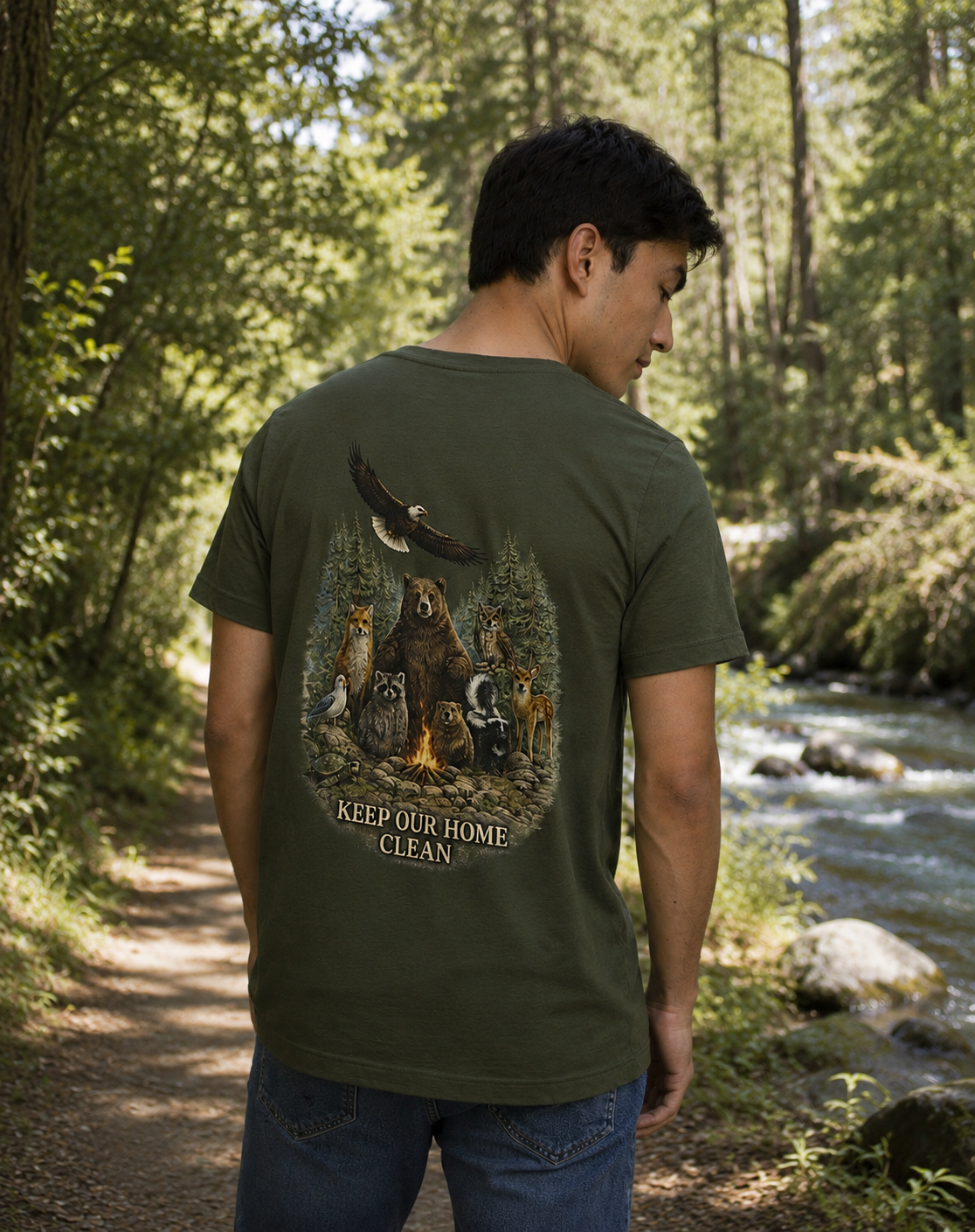 Keep It Wild Wildlife Graphic Tee